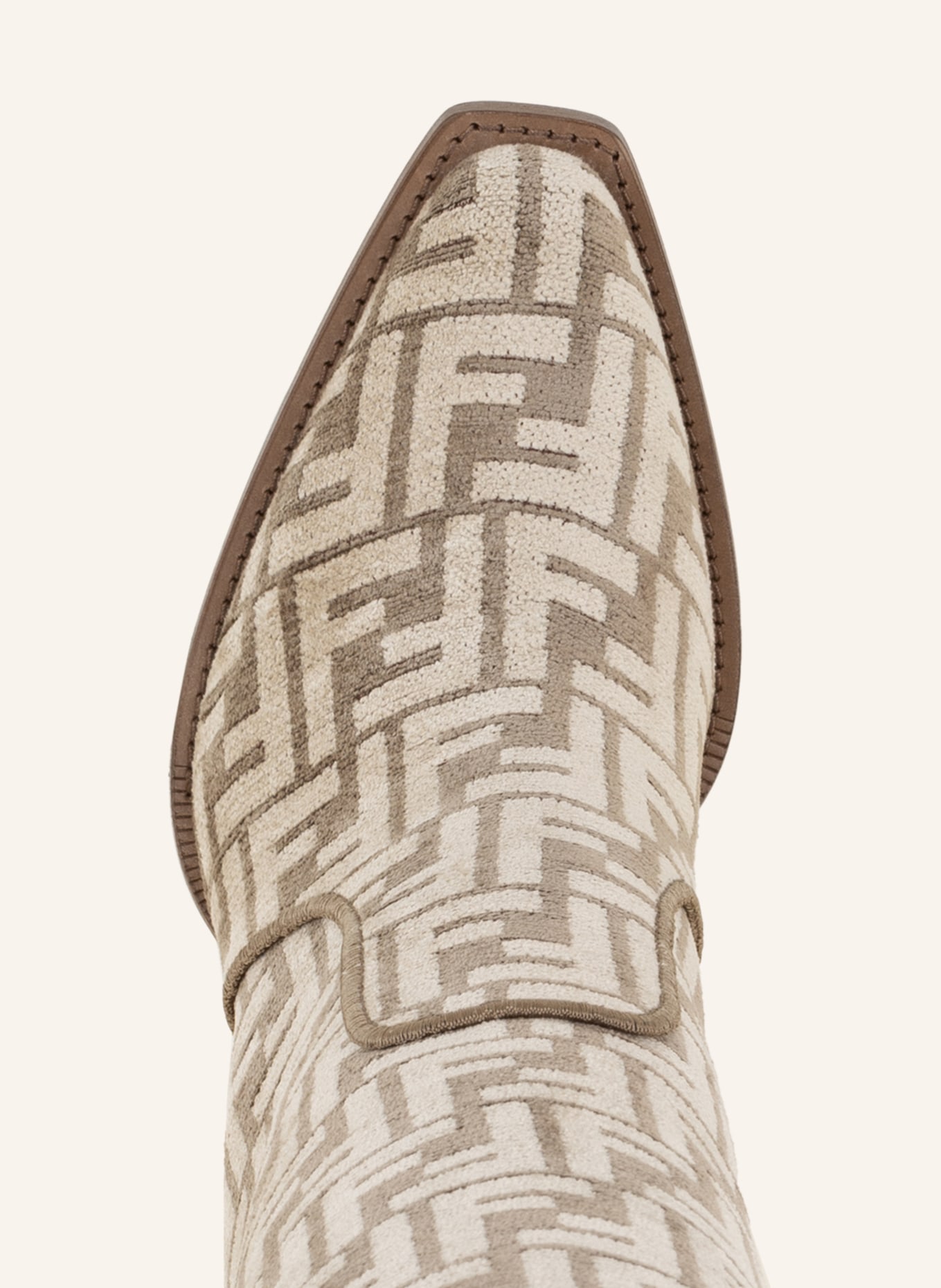 FENDI Stiefel CUT, Farbe: GRAU/ HELLGRAU (Bild 5)