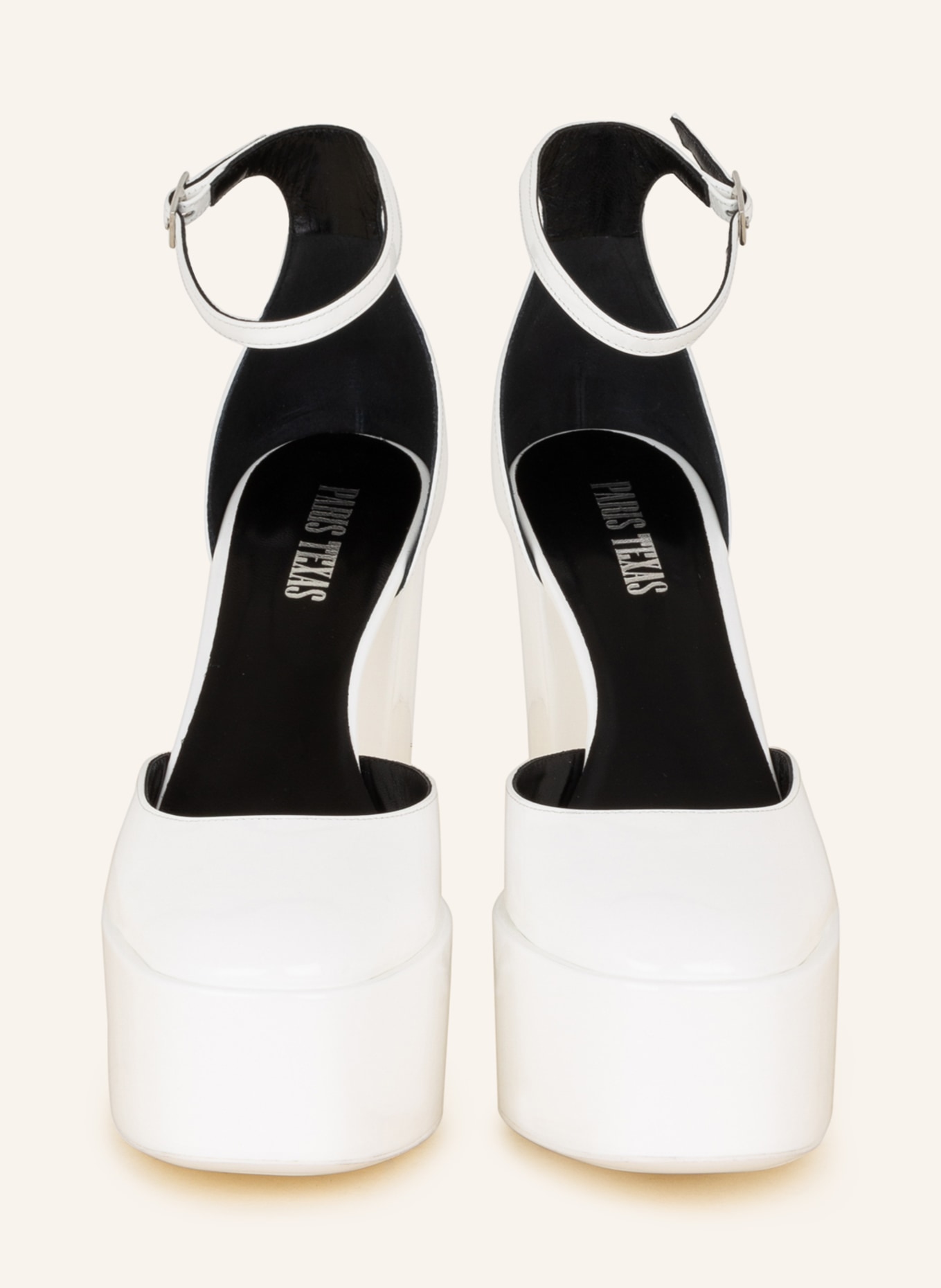 PARIS TEXAS Platform sandals DALILAH , Color: WHITE (Image 3)