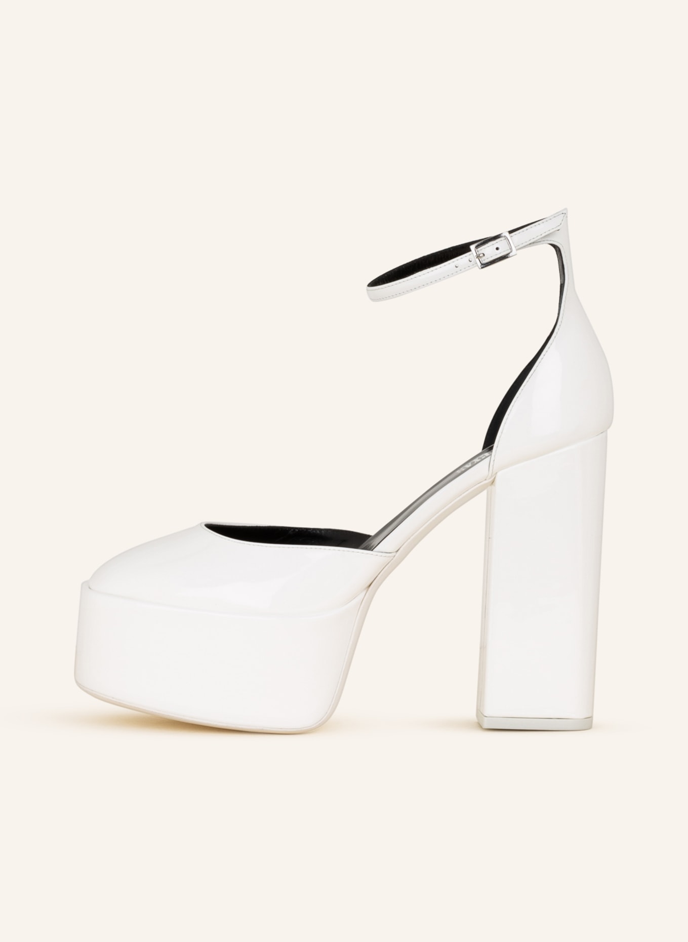 PARIS TEXAS Platform sandals DALILAH , Color: WHITE (Image 4)