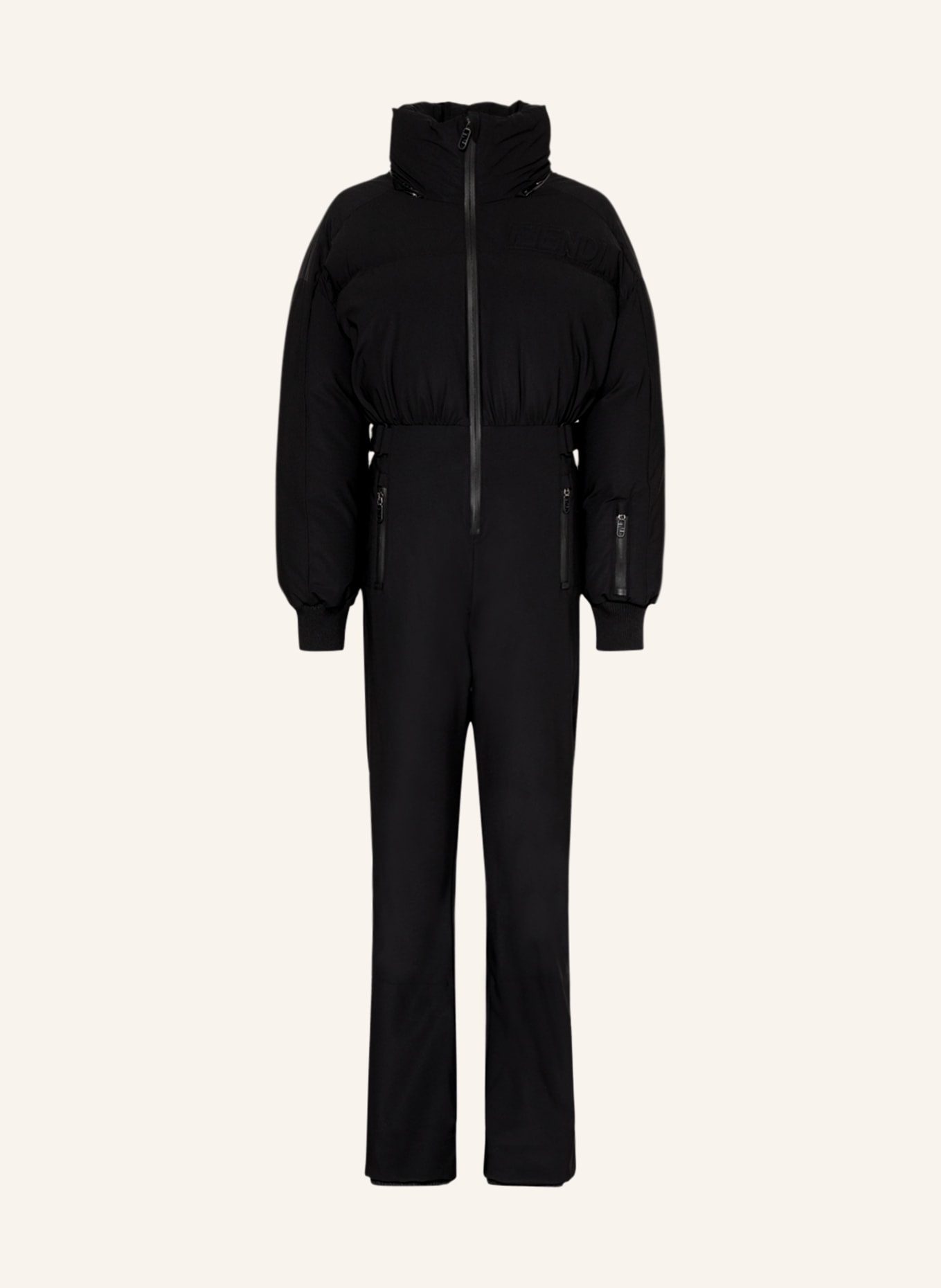 FENDI Ski overalls, Color: BLACK (Image 1)