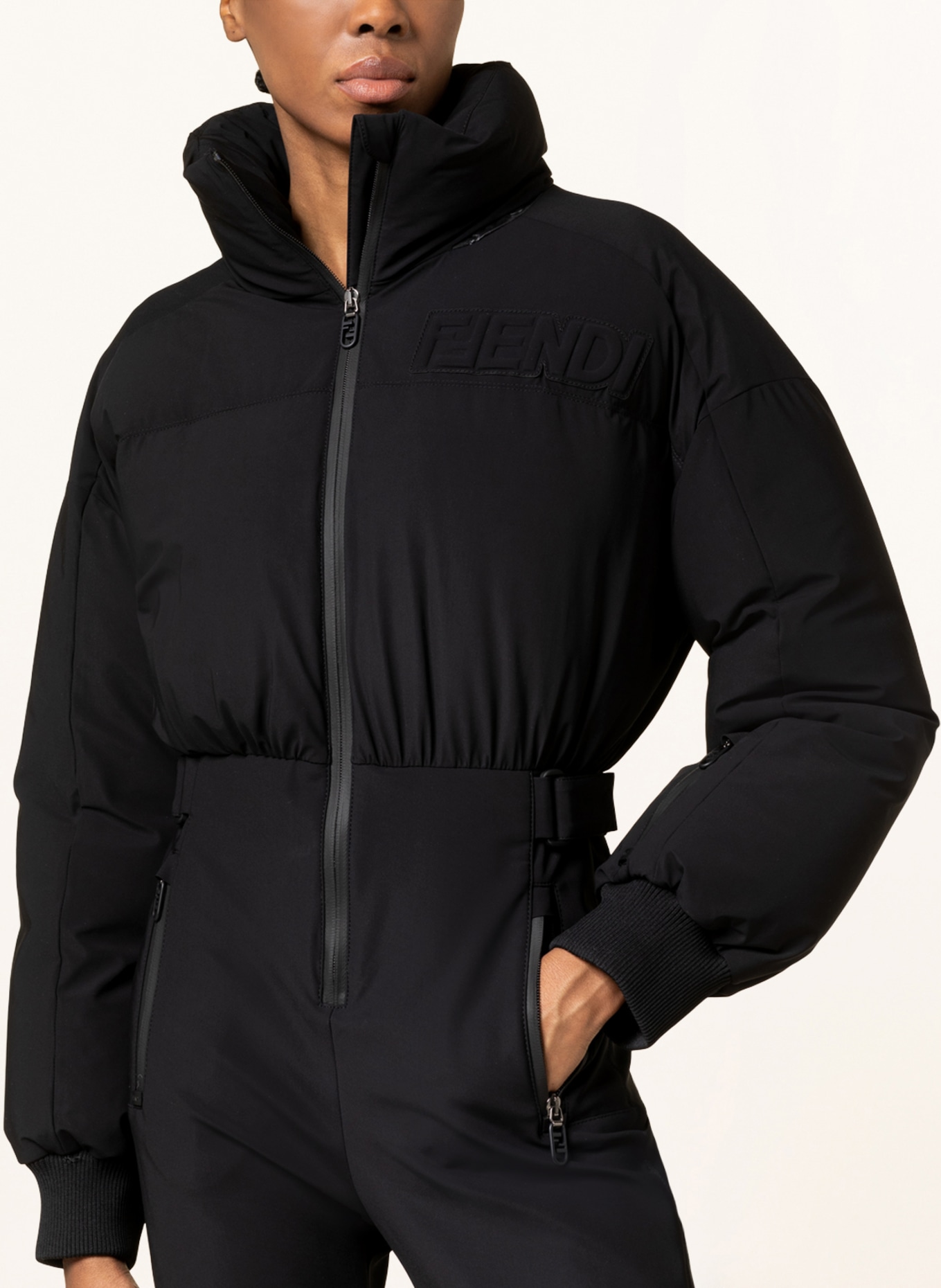 FENDI Ski overalls, Color: BLACK (Image 4)