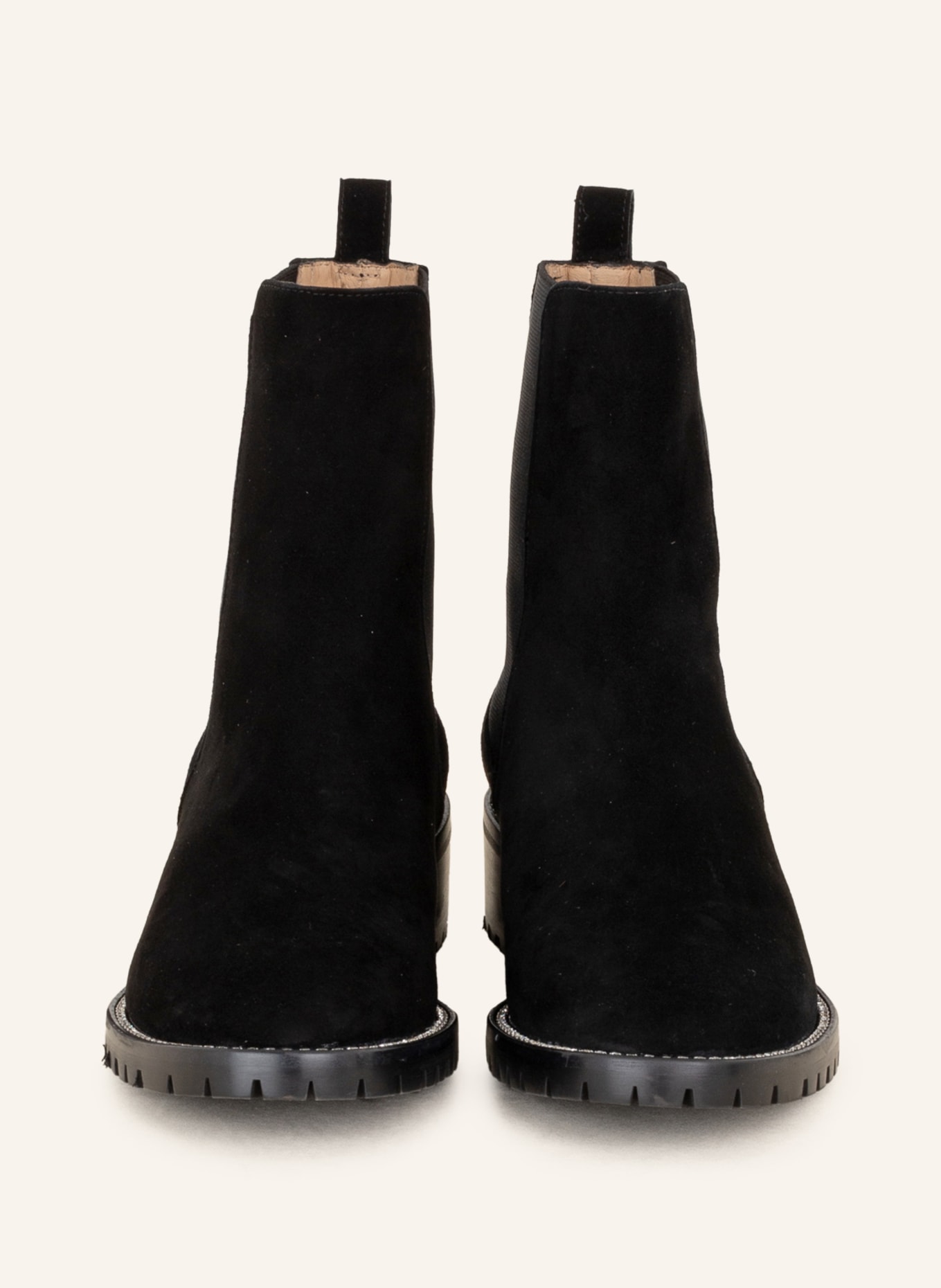 PETER KAISER  boots LIDALIA with decorative gems, Color: BLACK (Image 3)
