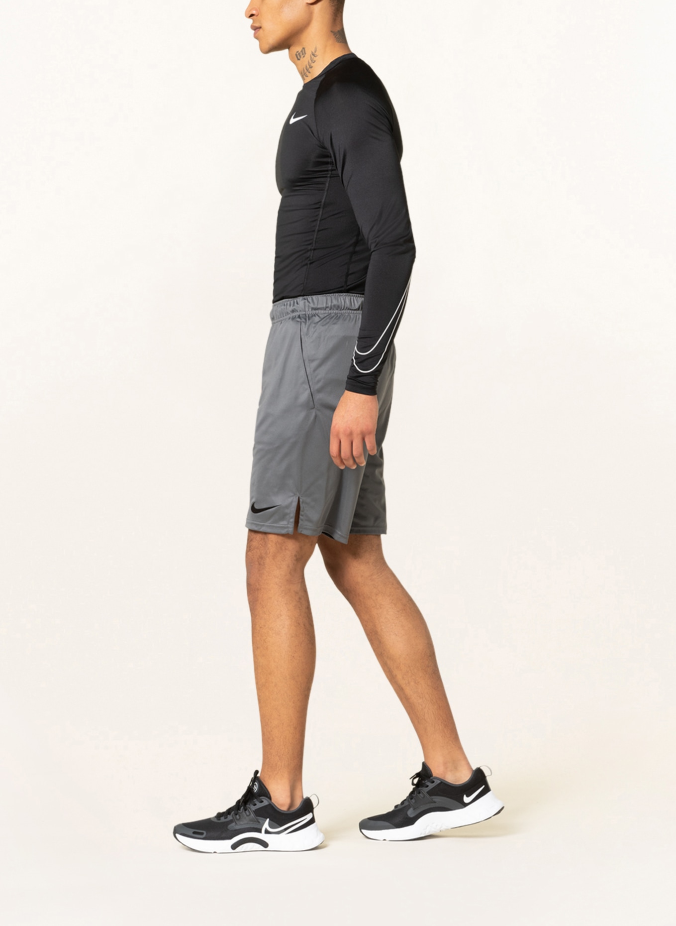 Nike Training shorts DRI-FIT, Color: GRAY (Image 4)