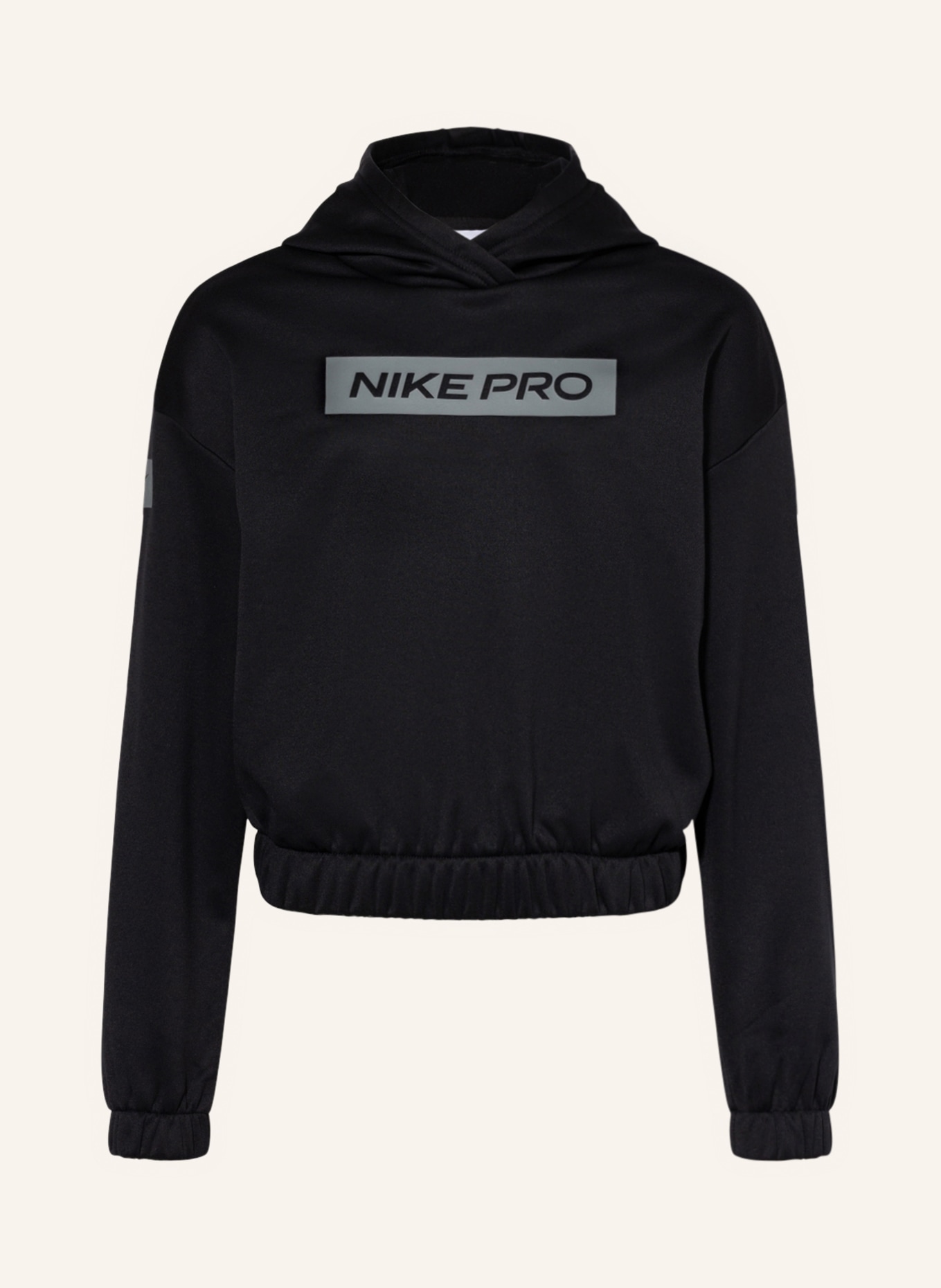 Nike Hoodie PRO THERMA-FIT, Farbe: SCHWARZ (Bild 1)