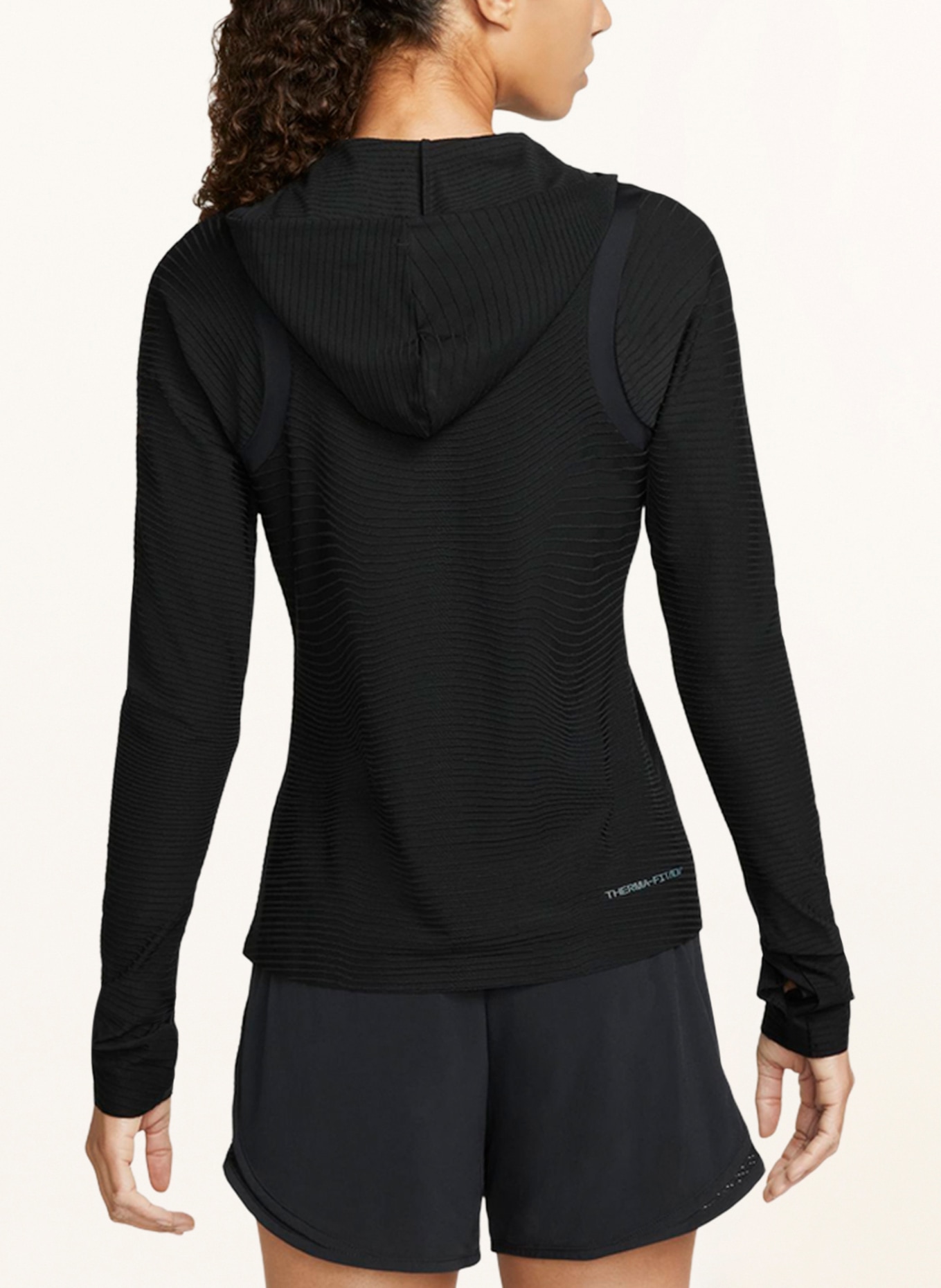 Nike Běžecké tričko THERMA-FIT ADV RUN DIVISION, Barva: ČERNÁ (Obrázek 3)
