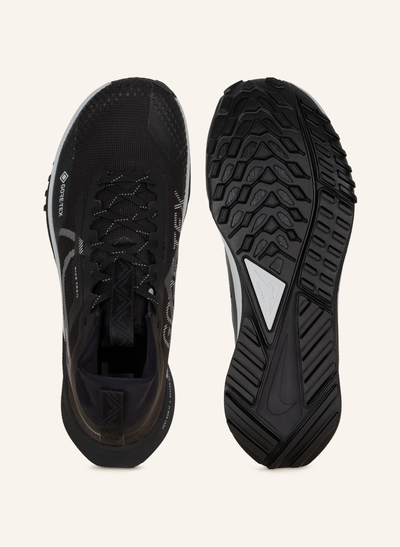Nike Trailrunning-Schuhe PEGASUS TRAIL 4 GTX, Farbe: SCHWARZ/ GRAU (Bild 5)