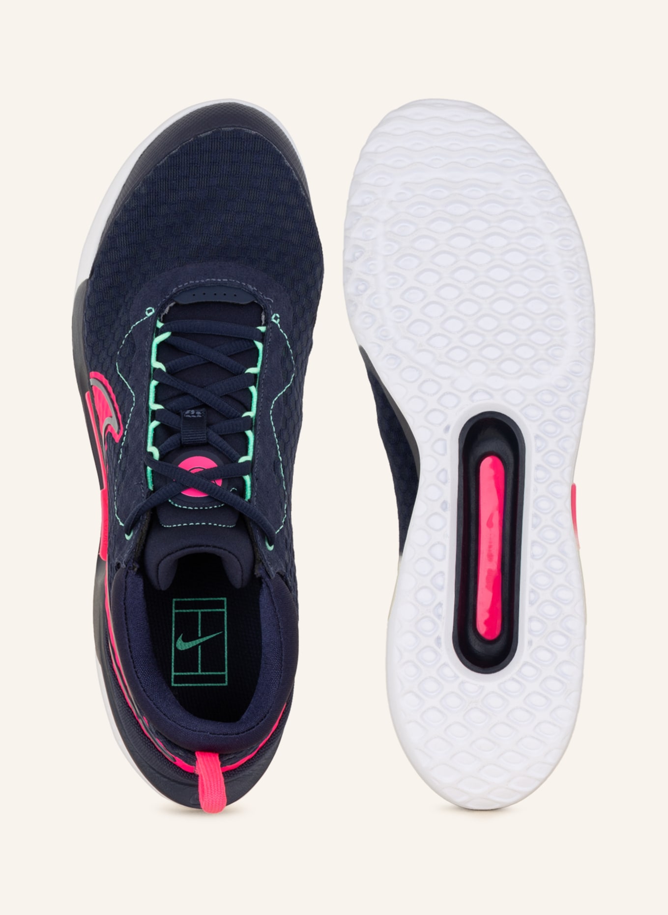 Nike Tennisschuhe COURT ZOOM PRO, Farbe: DUNKELBLAU (Bild 5)