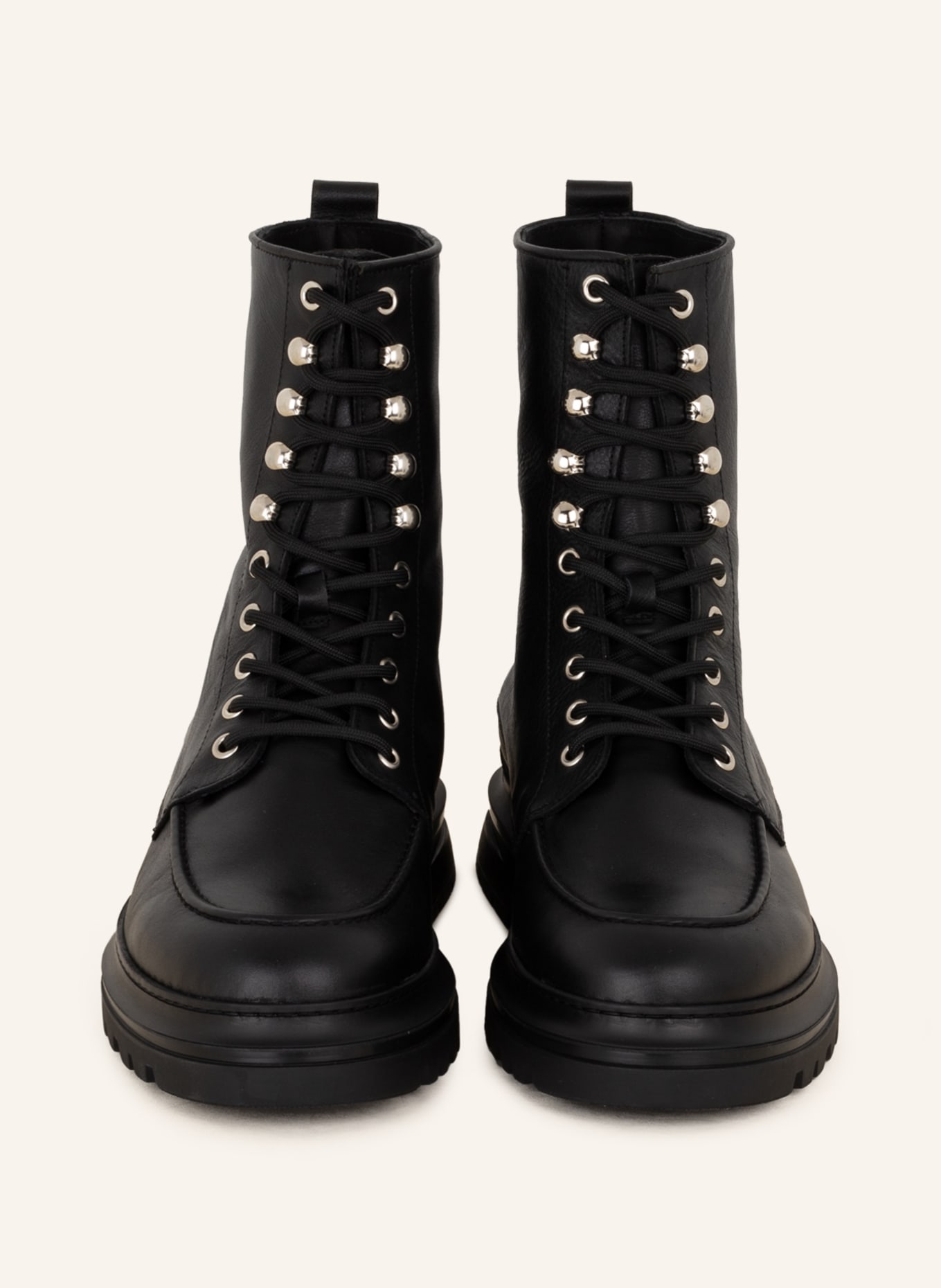 COPENHAGEN Lace-up boots CPH341M, Color: BLACK (Image 3)