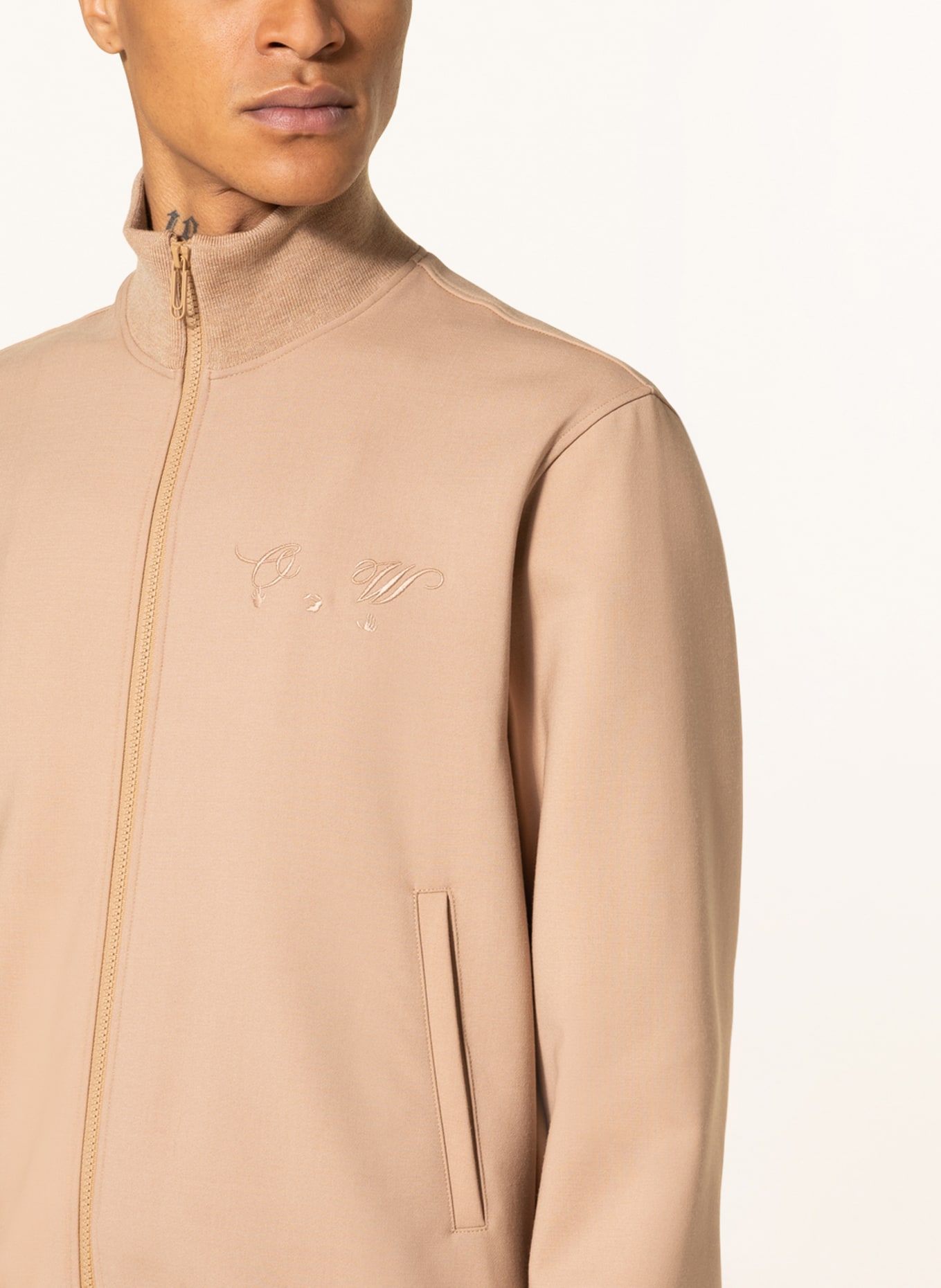 Off-White Sweat jacket, Color: CAMEL (Image 4)