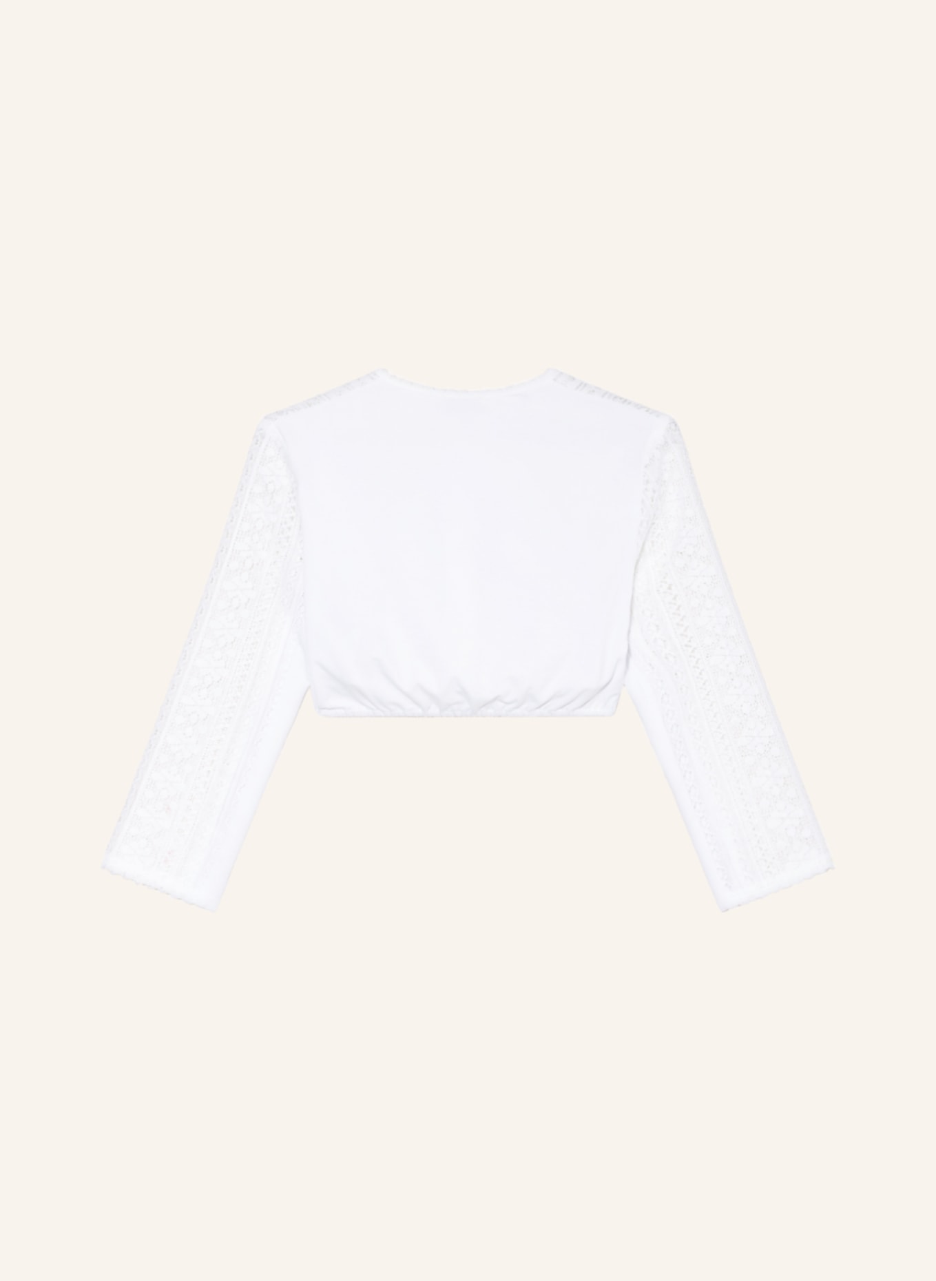 Gottseidank Dirndl blouse VIKTORIA made of lace, Color: WHITE (Image 2)