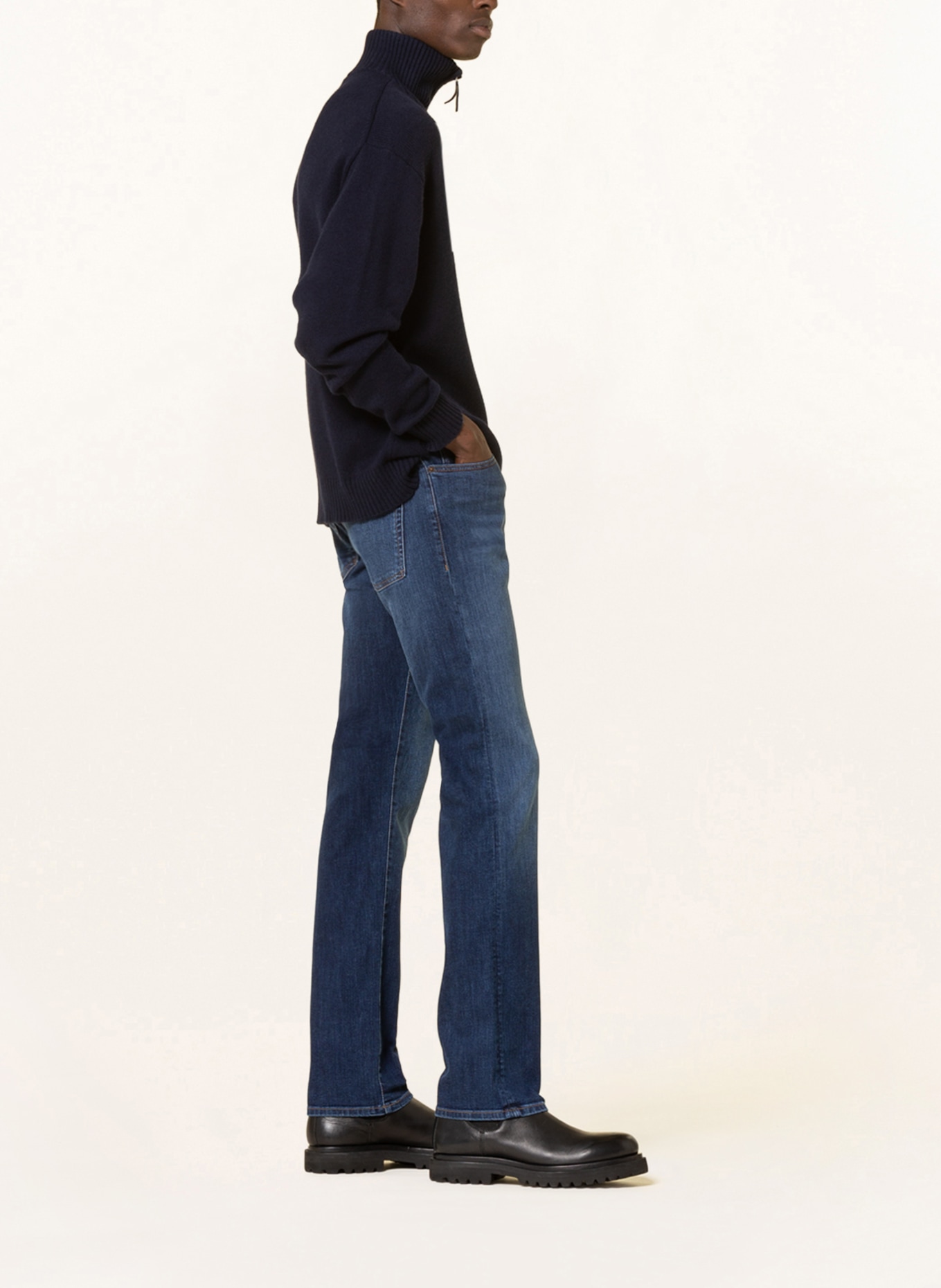 EMPORIO ARMANI Jeans Regular Fit, Farbe: 0942 DENIM BLU MD (Bild 4)