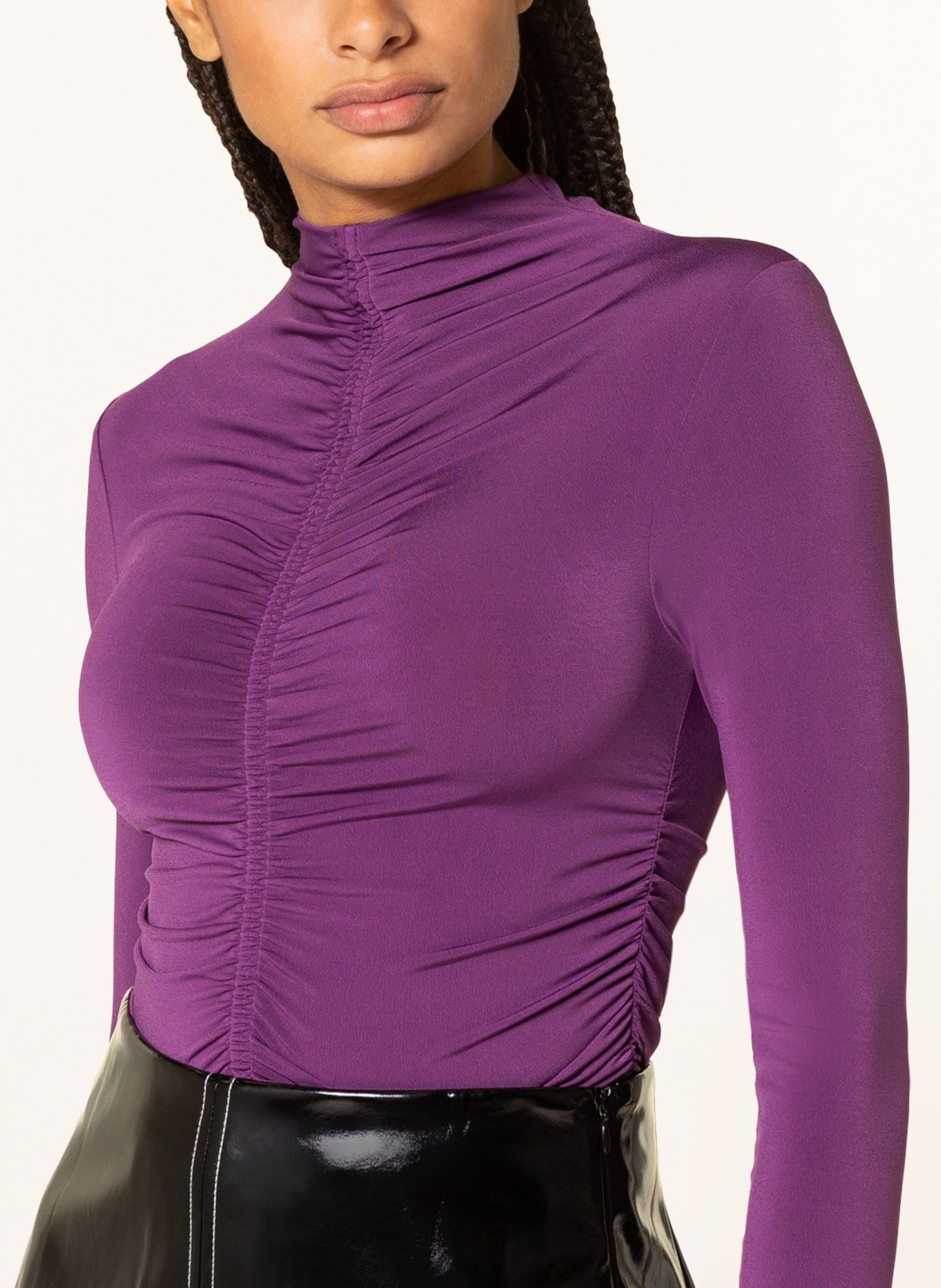 gina tricot Long sleeve shirt EWELINA, Color: PURPLE (Image 4)