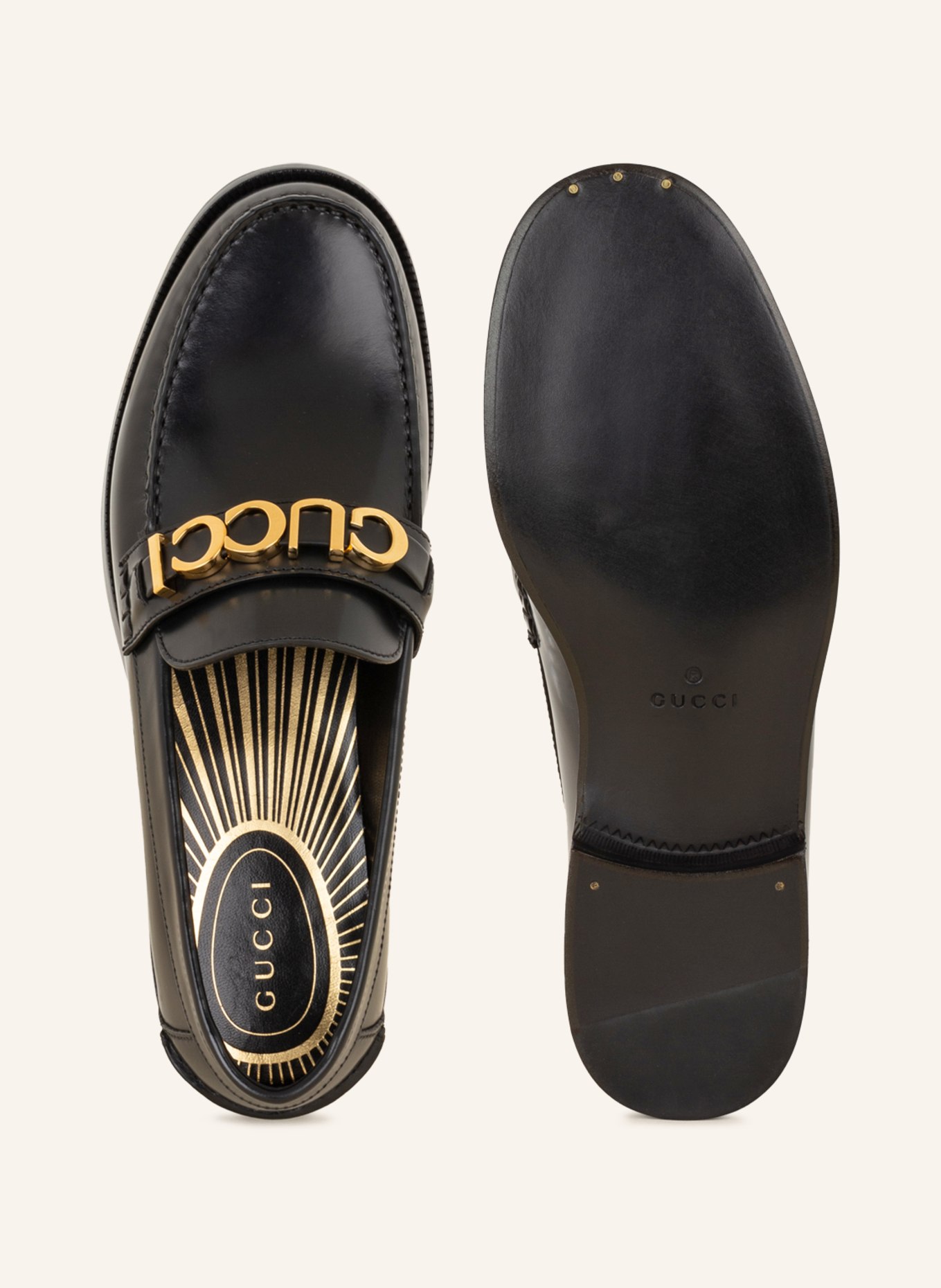 GUCCI Loafers MILLENIAL RIBOT, Color: BLACK (Image 5)