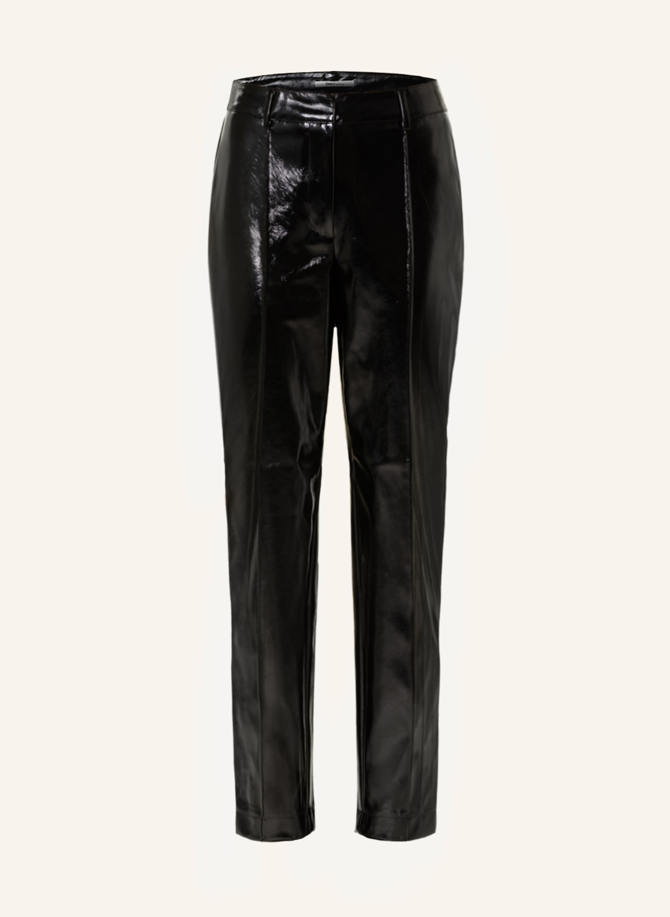 ONLY Pants in leather look, Color: BLACK (Image 1)