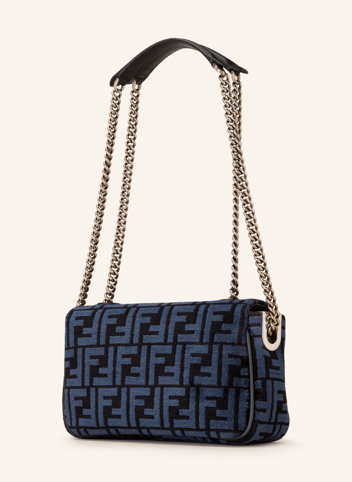 FENDI Crossbody bag, Color: BLUE/ BLACK (Image 2)