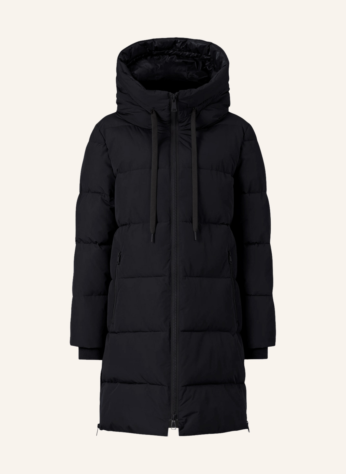 rich&royal Quilted coat, Color: BLACK (Image 1)
