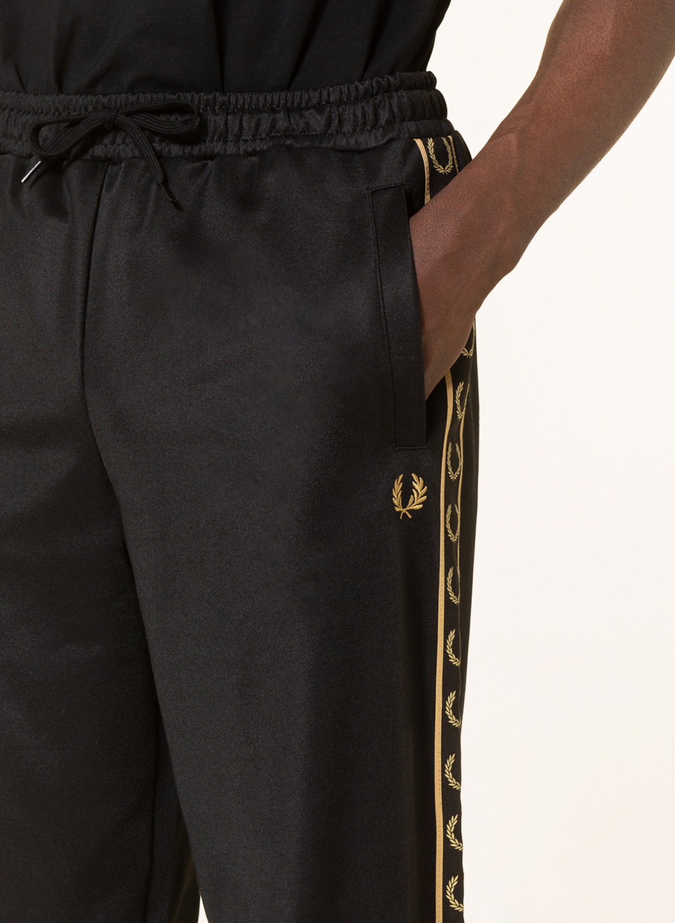 Fred Perry Made in Japan Track Pants Black T7806102