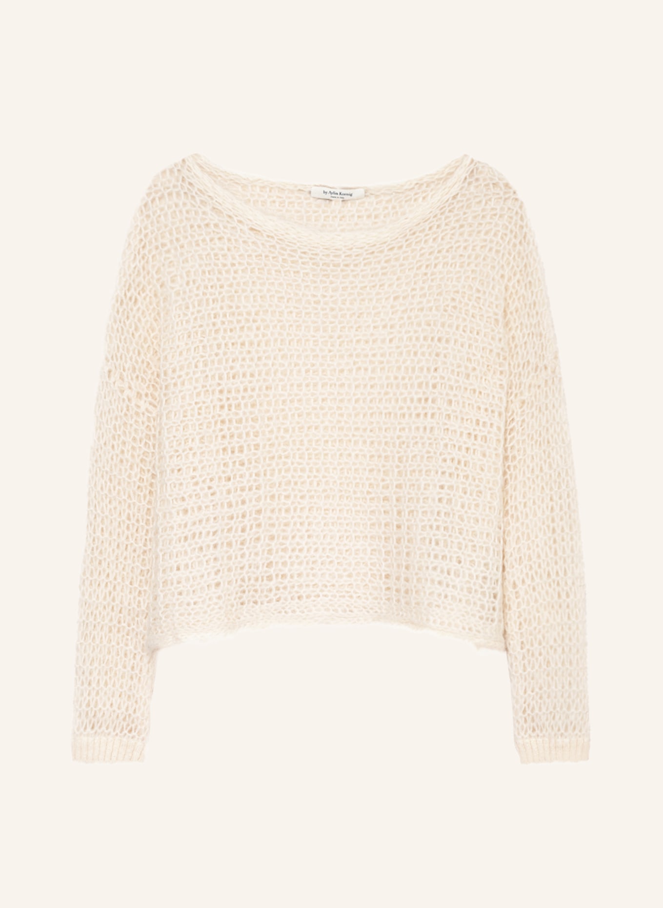 by Aylin Koenig Oversized sweater CHIARA with mohair and alpaca , Color: CREAM (Image 1)