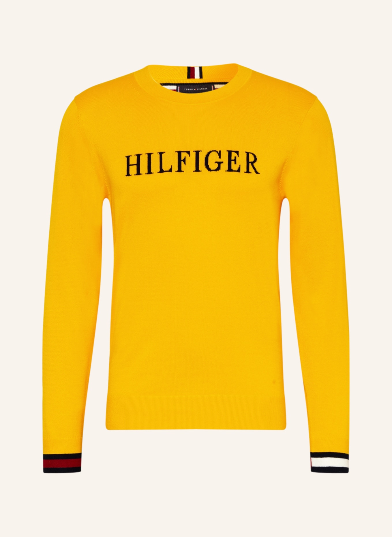 TOMMY HILFIGER Pullover, Farbe: DUNKELGELB (Bild 1)
