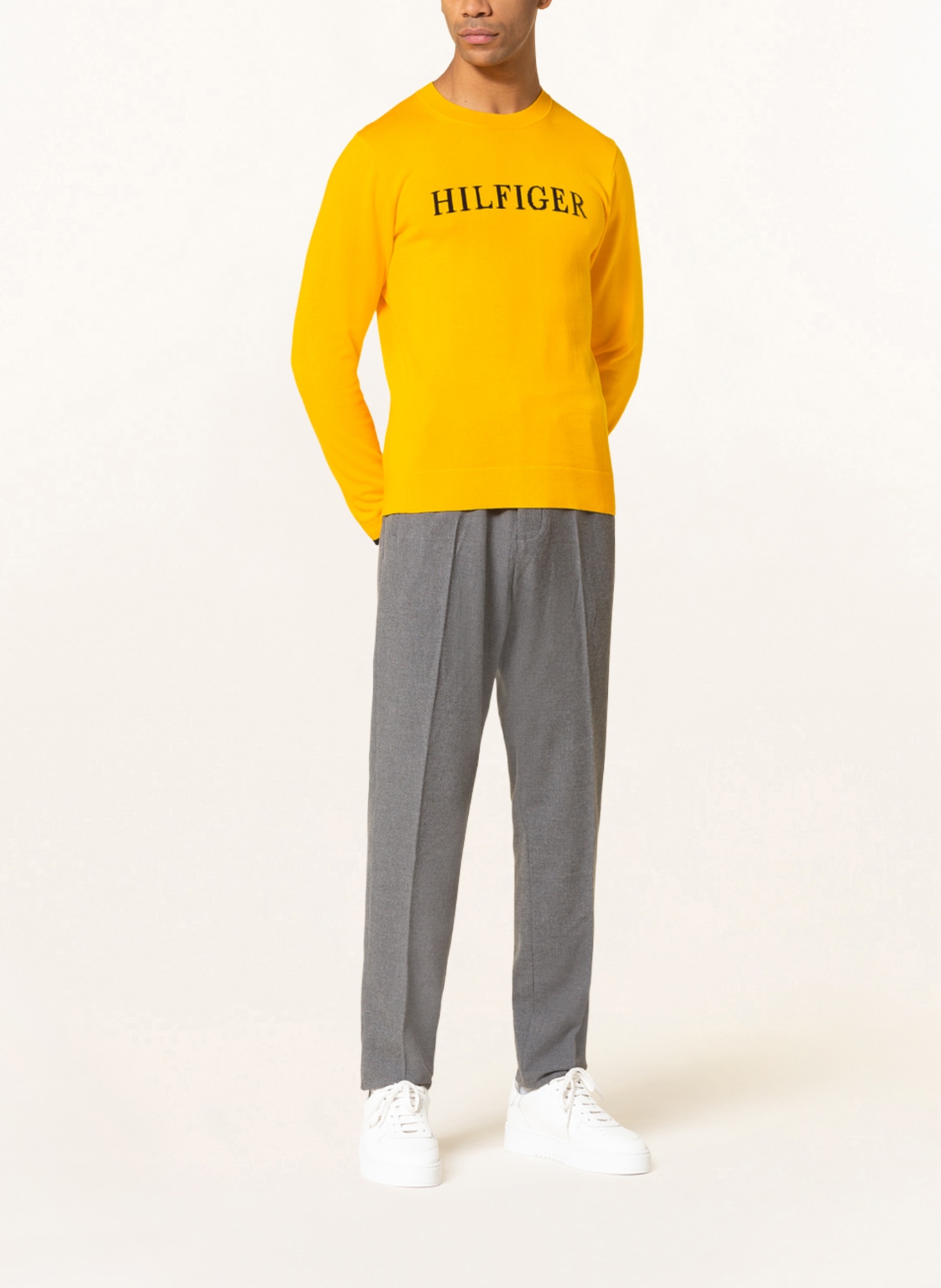 TOMMY HILFIGER Pullover, Farbe: DUNKELGELB (Bild 2)