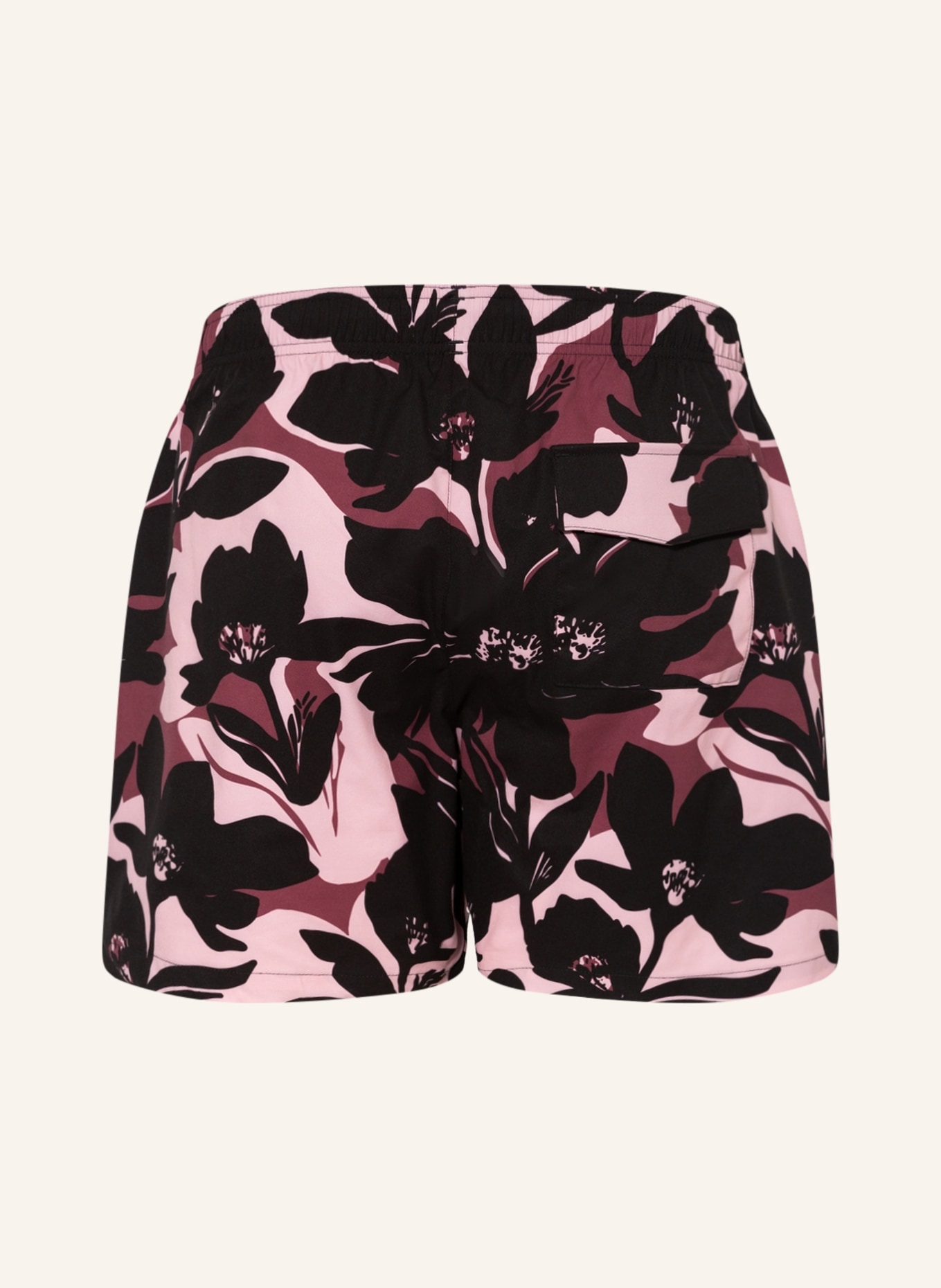 HUGO Swim shorts DUSHI, Color: BLACK/ DUSKY PINK/ ROSE (Image 2)