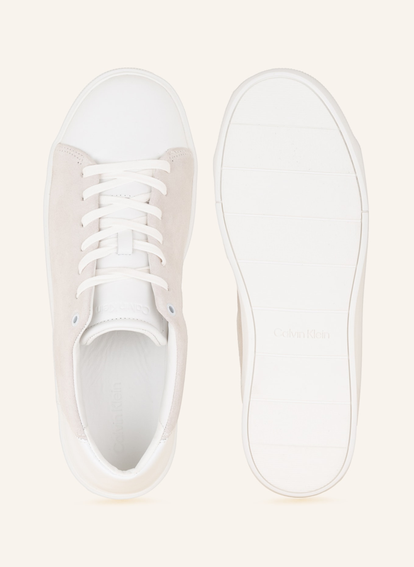 Calvin Klein Sneakers, Color: LIGHT GRAY/ WHITE (Image 5)