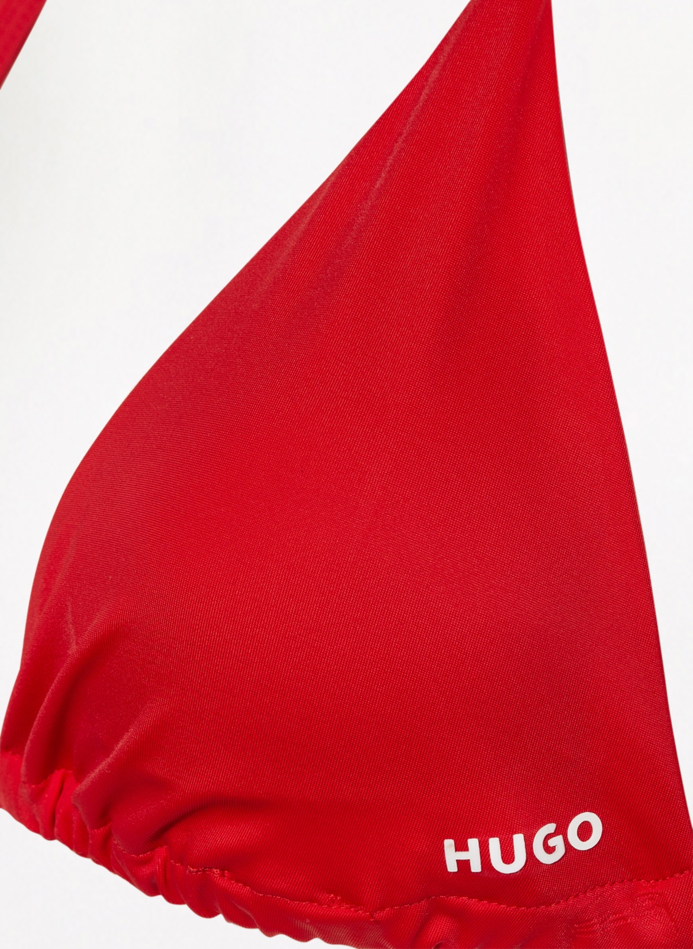 HUGO Triangle bikini top PURE , Color: RED (Image 4)