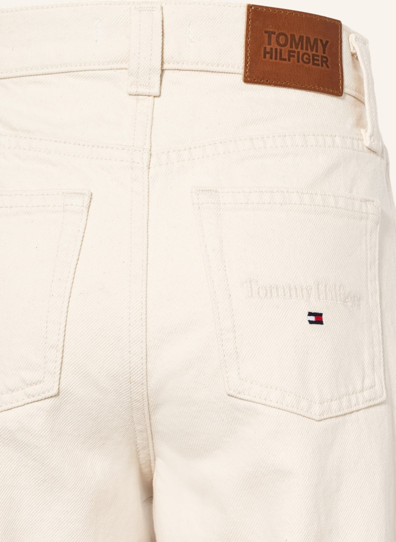 TOMMY HILFIGER Jeans MABEL Wide Leg Fit, Farbe: ECRU (Bild 3)