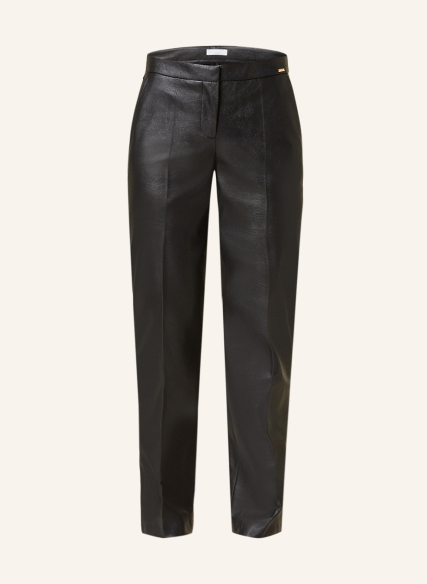CINQUE Trousers CISERAFINA in leather look, Color: BLACK (Image 1)