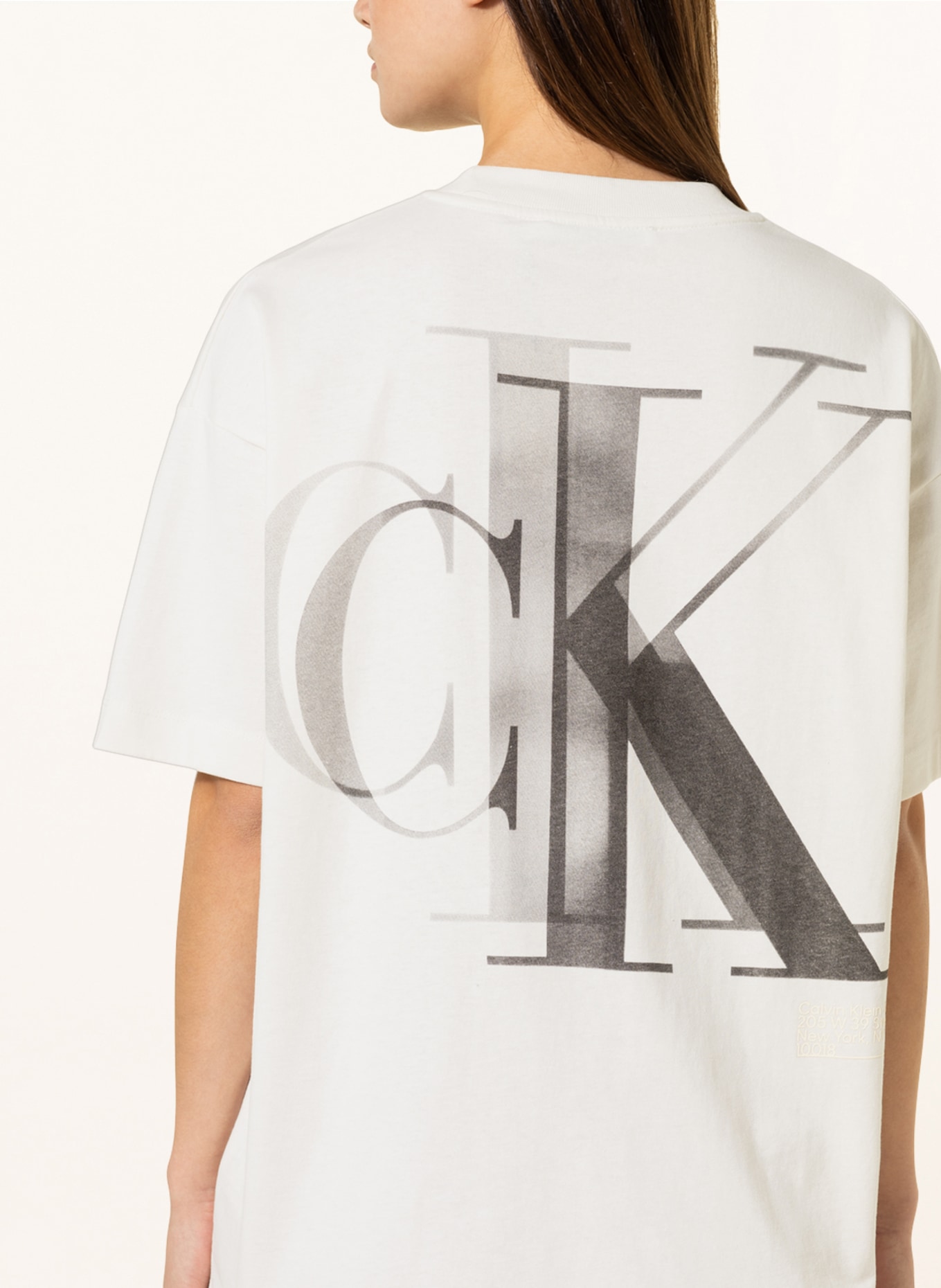 Calvin Klein Jeans T-Shirt ecru in