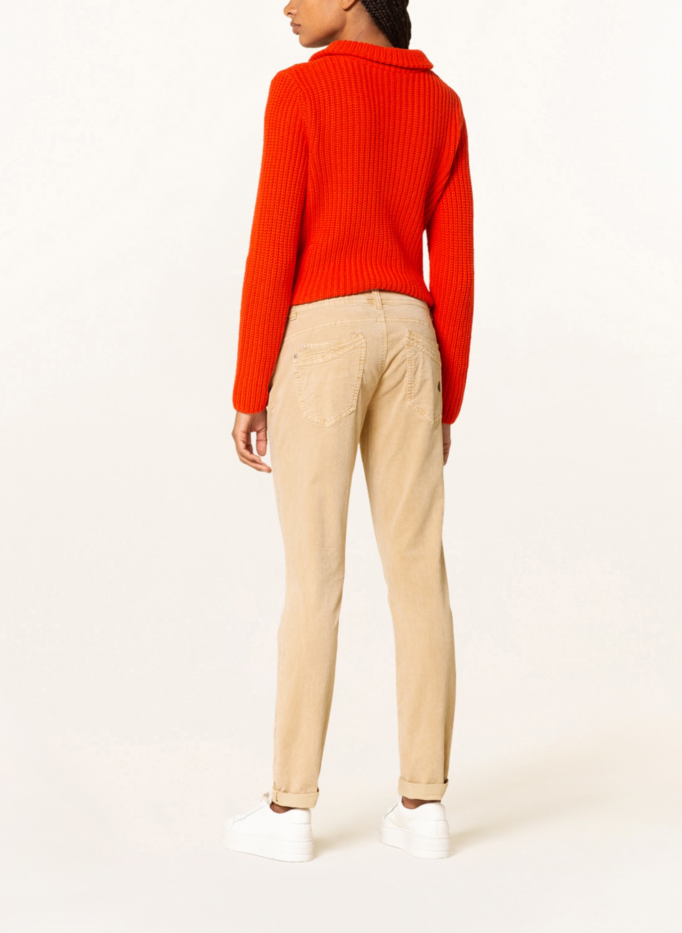 Buena Vista Velvet trousers MALIBU, Color: CREAM (Image 3)