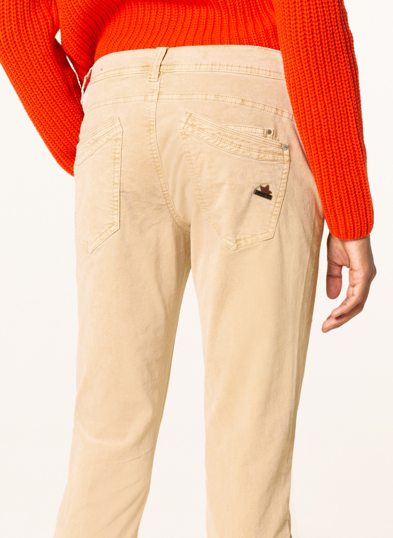 Buena Vista Spodnie z aksamitu MALIBU, Kolor: KREMOWY (Obrazek 5)