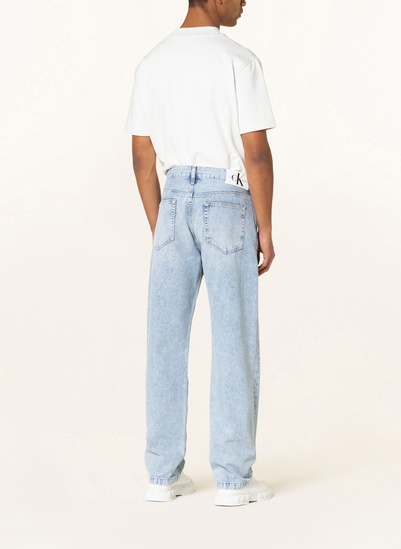 Calvin Klein Jeans Jeans 90S STRAIGHT Straight Fit , Farbe: 1AA Denim Light (Bild 3)