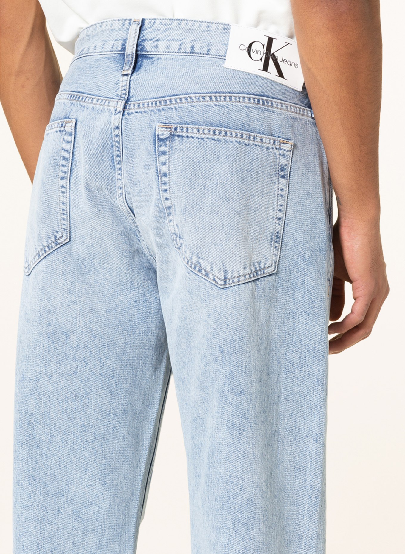 Calvin Klein Jeans Jeans 90S STRAIGHT Straight Fit , Farbe: 1AA Denim Light (Bild 5)