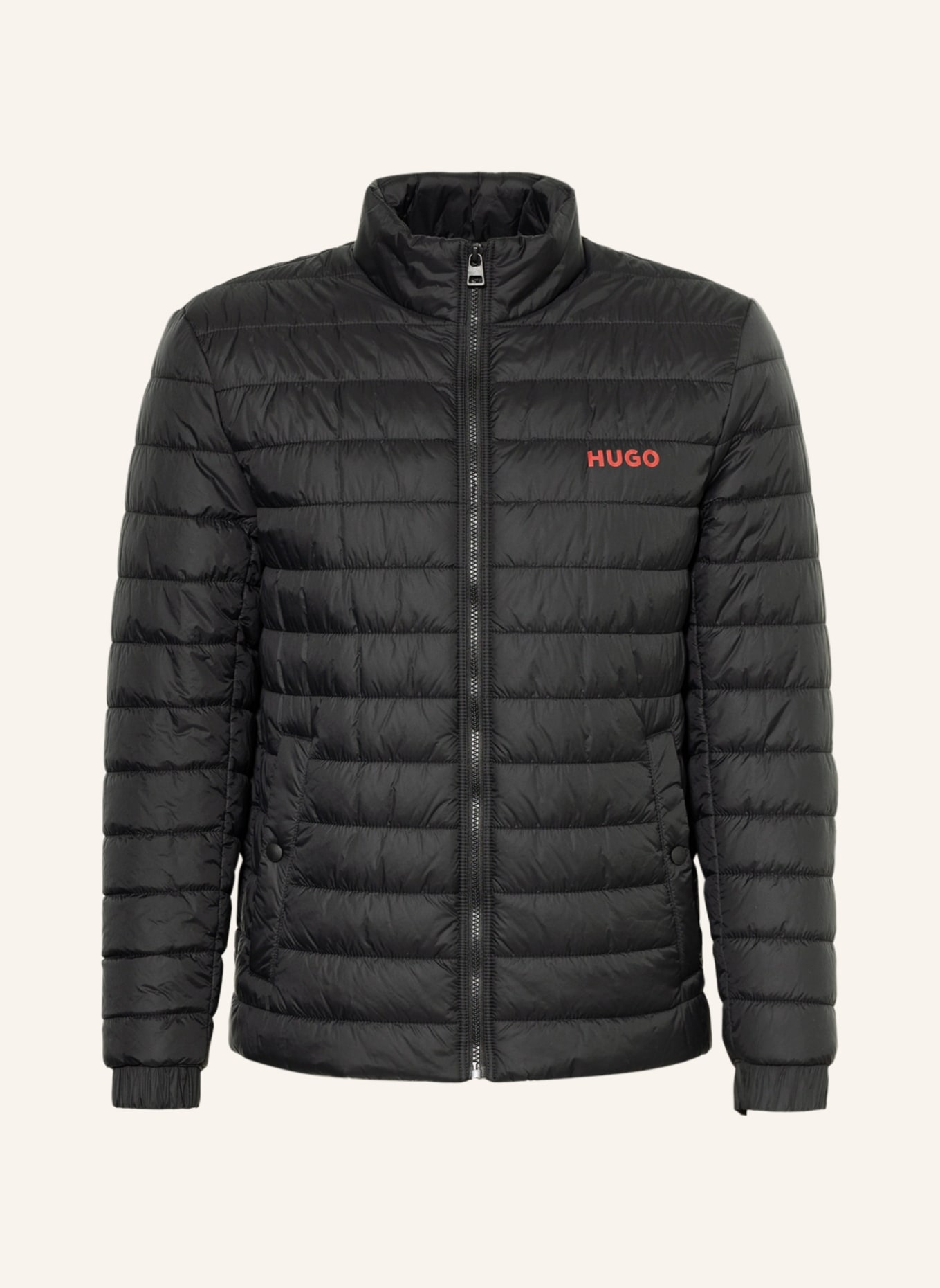 HUGO Quilted jacket BENTI, Color: BLACK (Image 1)
