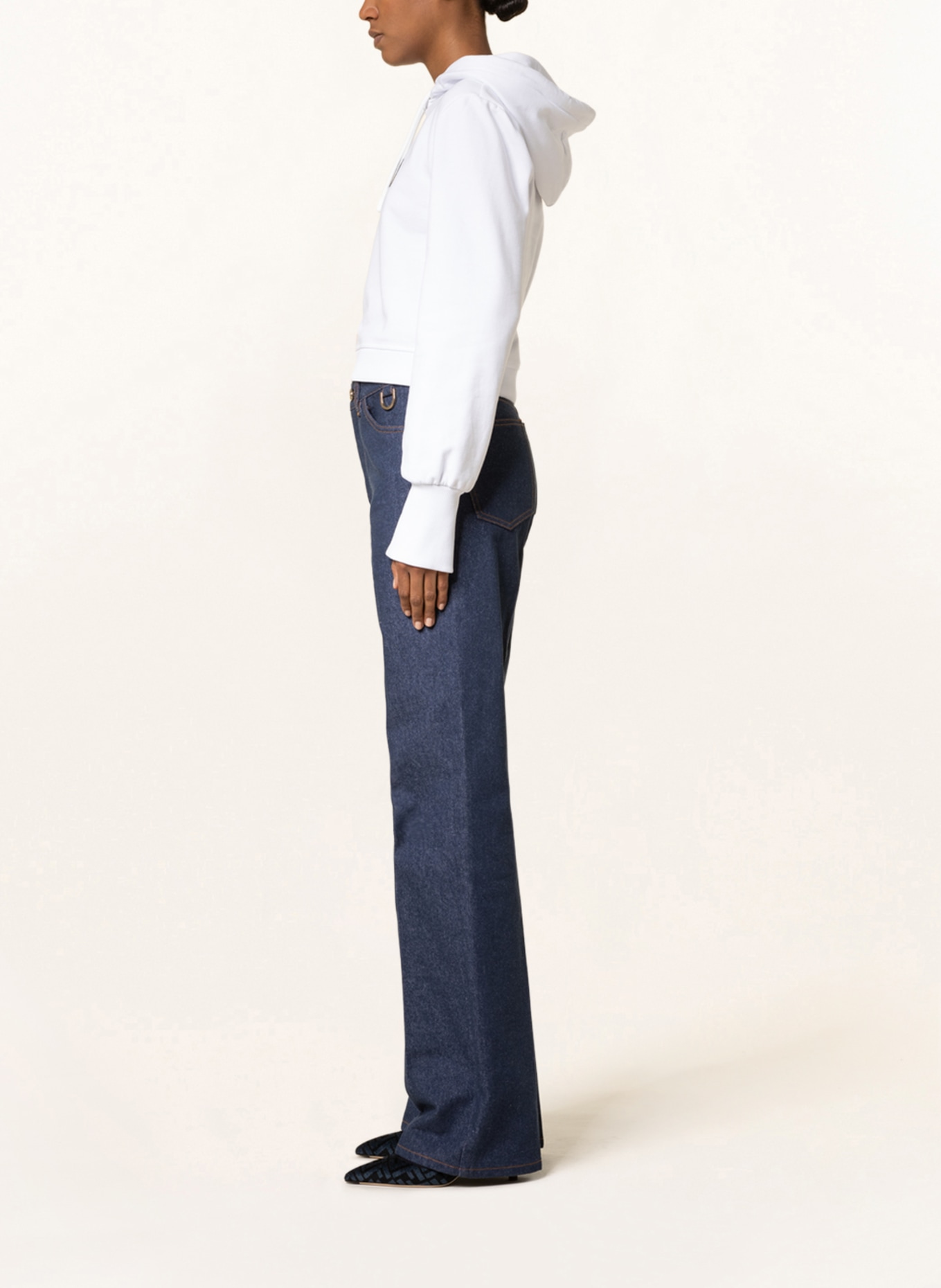 FENDI Straight Jeans, Farbe: F0QA2 DENIM BLUE (Bild 3)