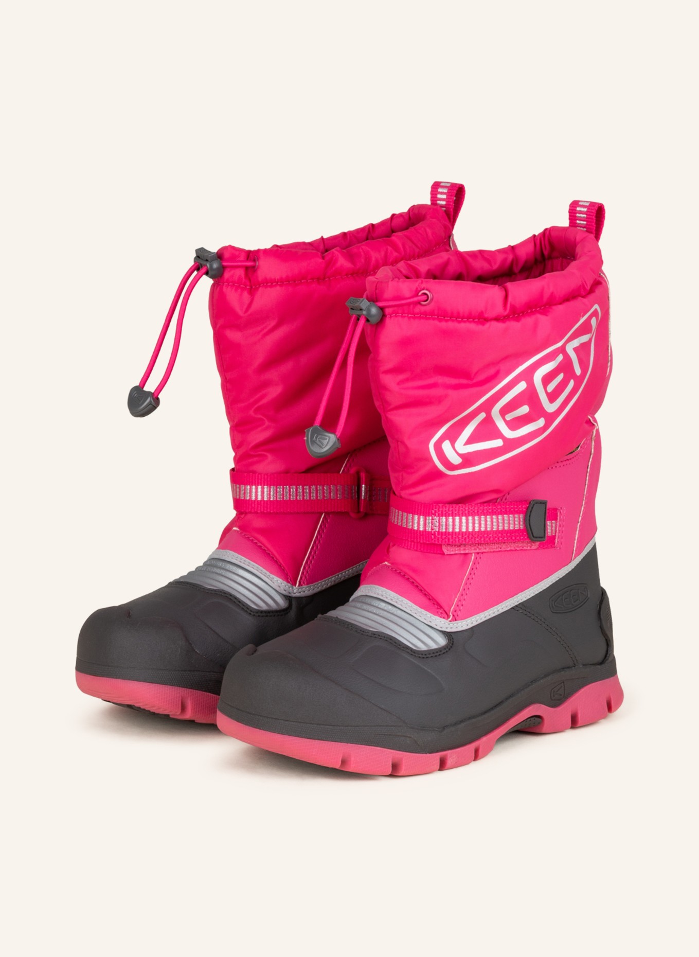 KEEN Boots SNOW TROLL, Barva: RŮŽOVÁ/ TMAVĚ ŠEDÁ (Obrázek 1)
