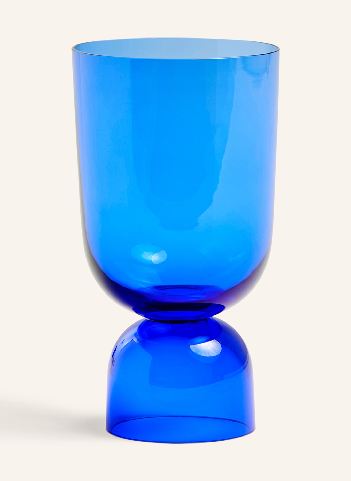 HAY Vase BOTTOMS UP S, Color: BLUE (Image 1)