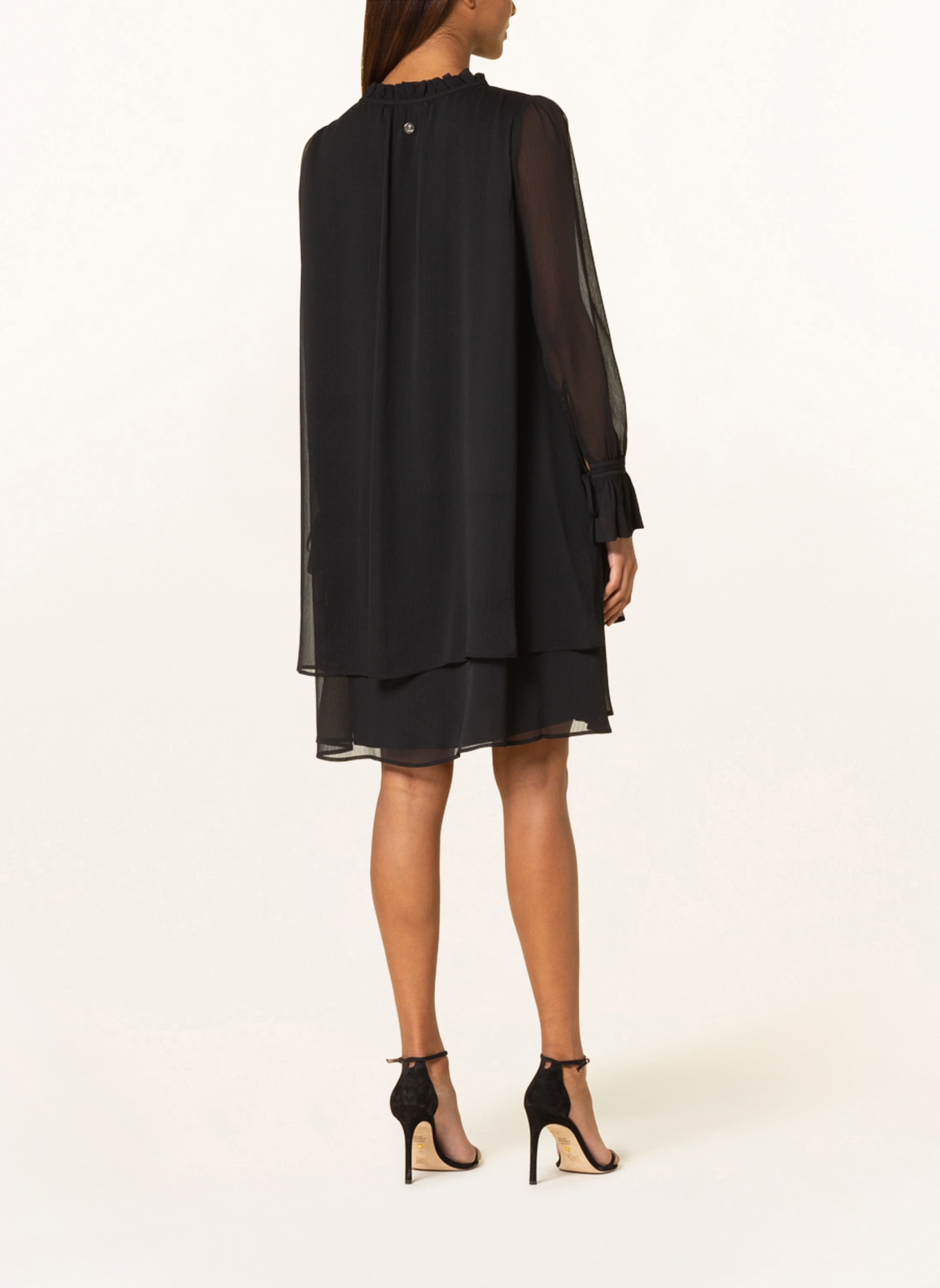JOOP! Dress with ruffles, Color: BLACK (Image 3)