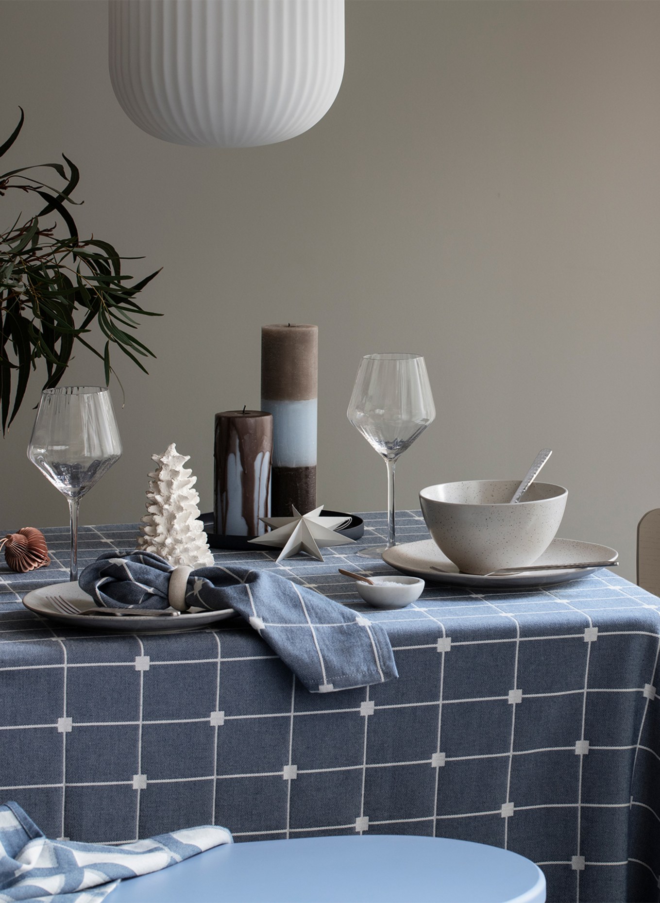 BROSTE COPENHAGEN Dekofigur PULP: WEISS