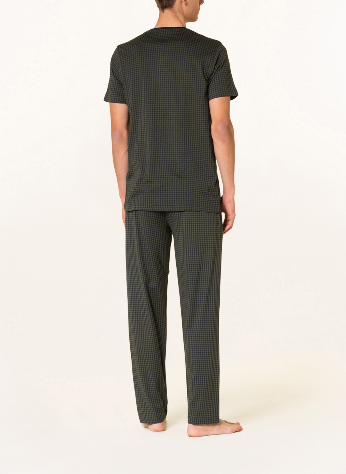 STROKESMAN'S Koszulka od piżamy, Kolor: CIEMNOZIELONY (Obrazek 3)