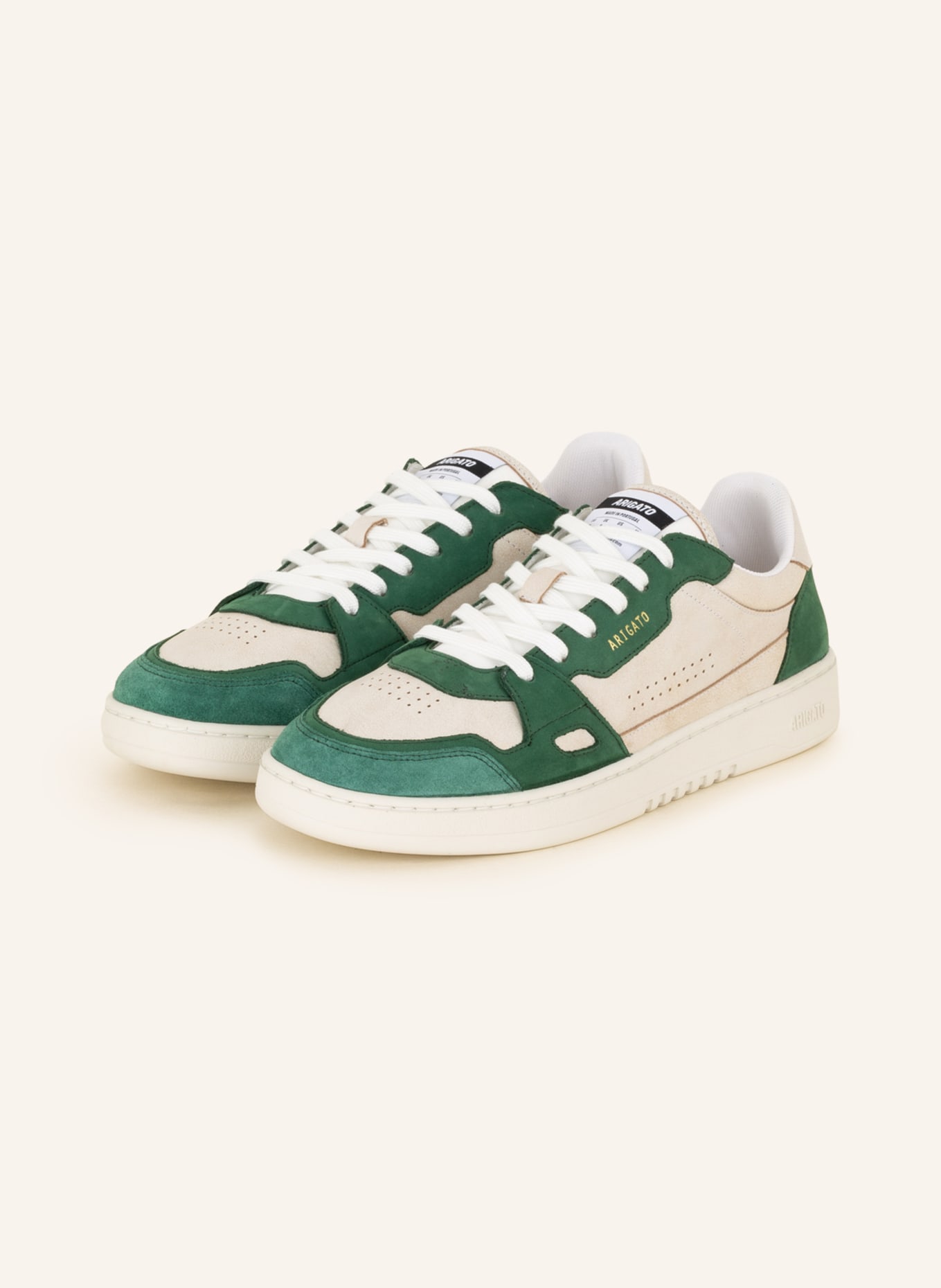 AXEL ARIGATO Sneakers DICE LO, Color: WHITE/ GREEN (Image 1)