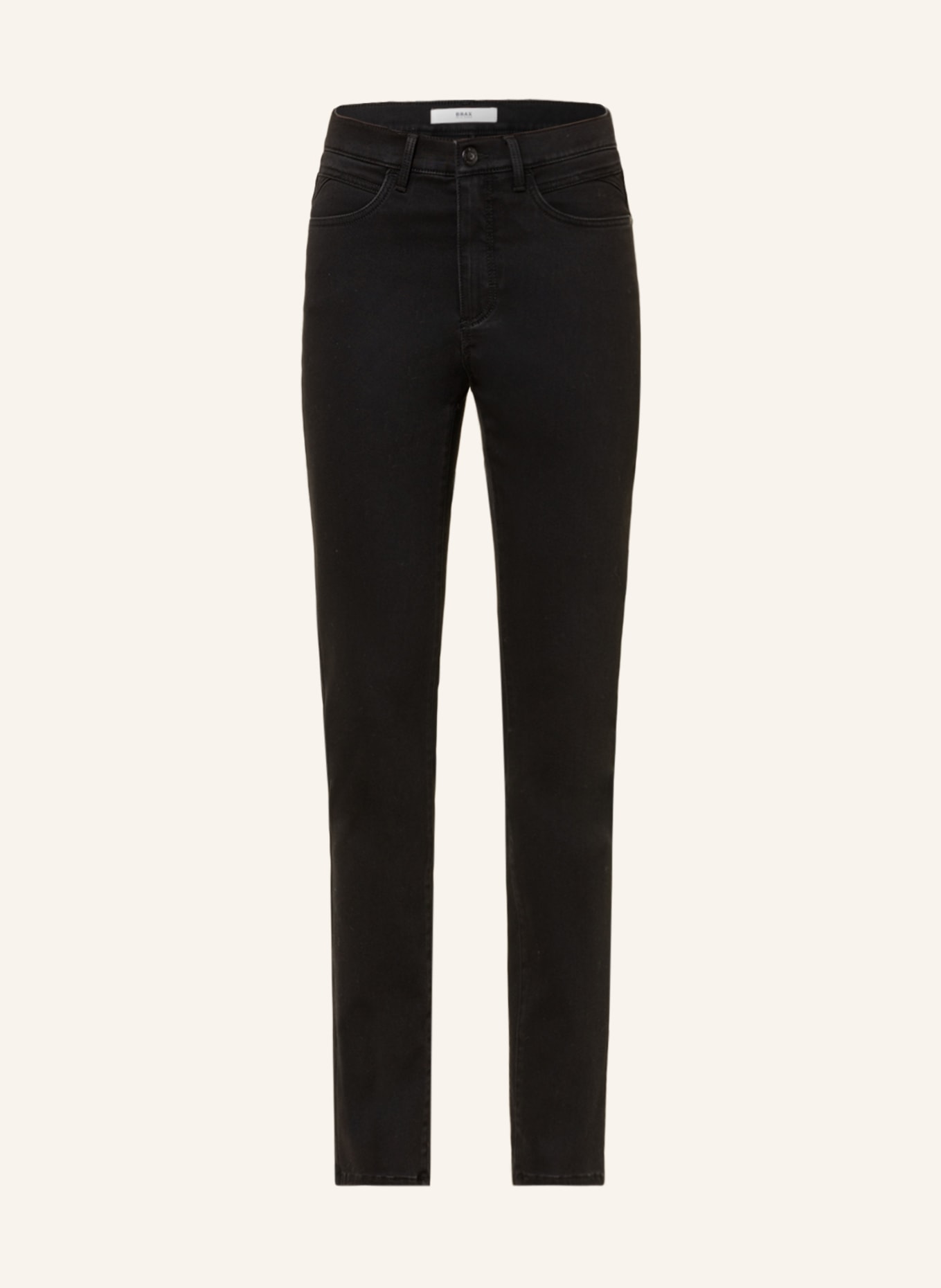 BRAX Jeans MARY mit Schmucksteinen , Farbe: 02 CLEAN BLACK BLACK(Bild null)