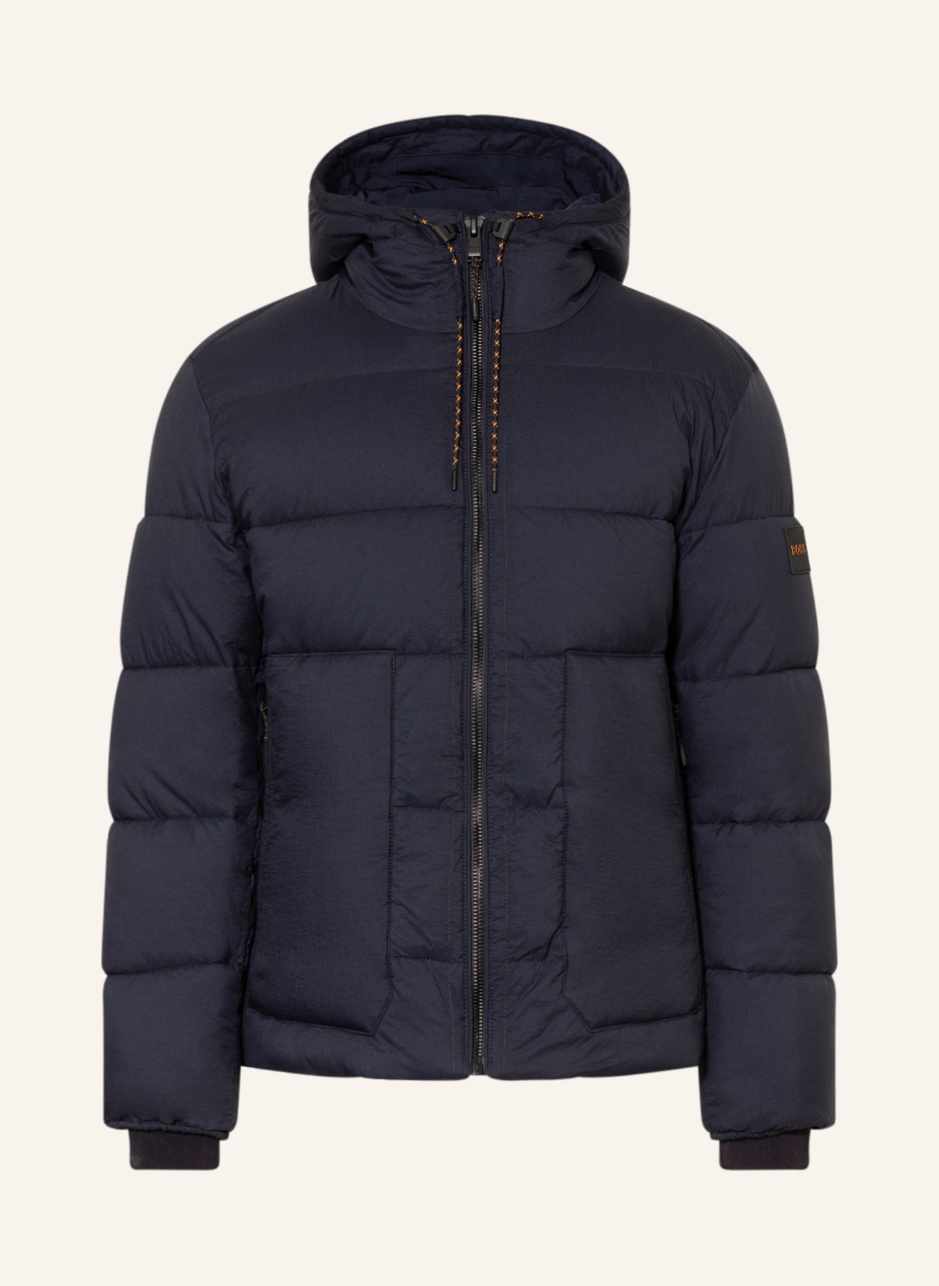 BOSS Quilted jacket OTELLO, Color: DARK BLUE (Image 1)