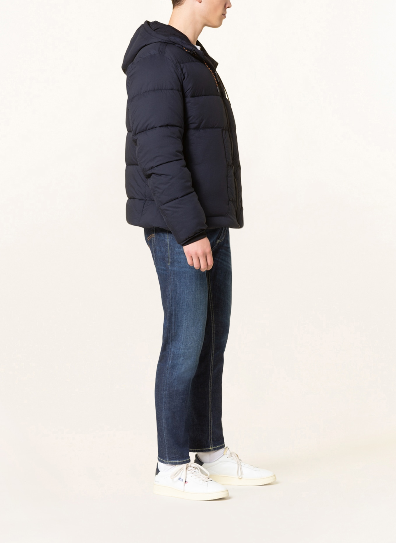 BOSS Quilted jacket OTELLO, Color: DARK BLUE (Image 4)