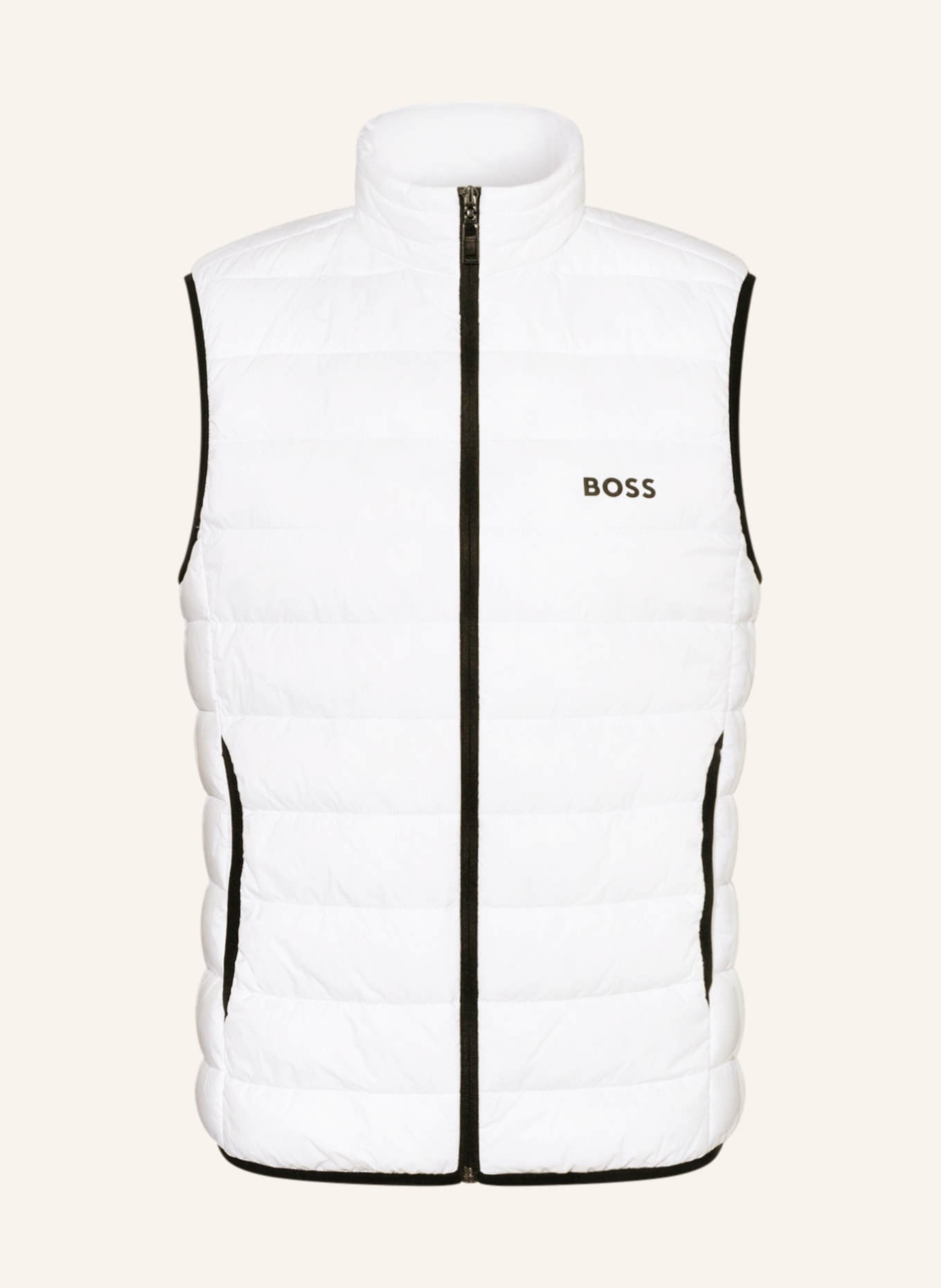 BOSS Quilted vest THOR, Color: WHITE/ BLACK (Image 1)
