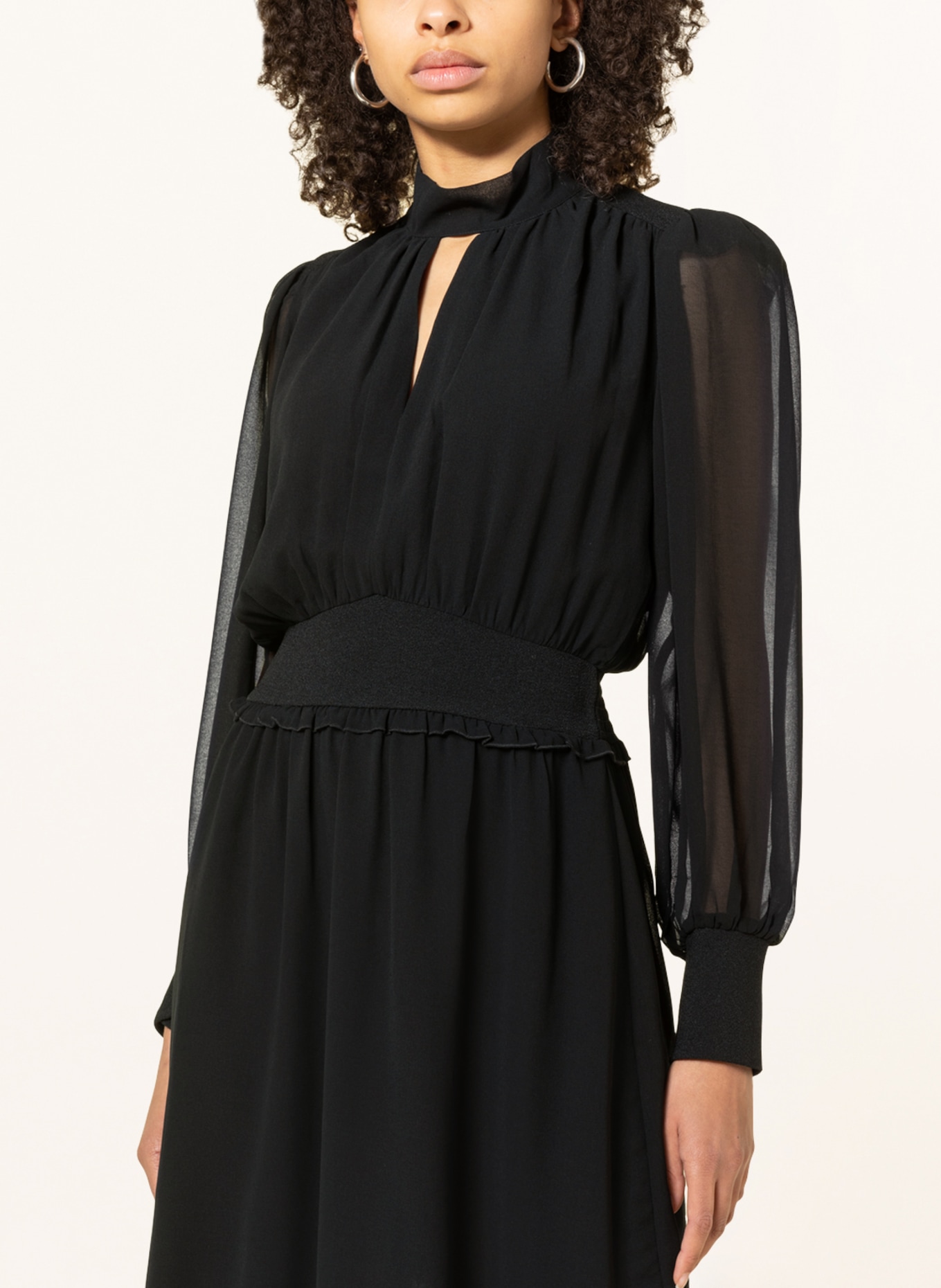 DANTE6 Dress LORNA , Color: BLACK (Image 4)