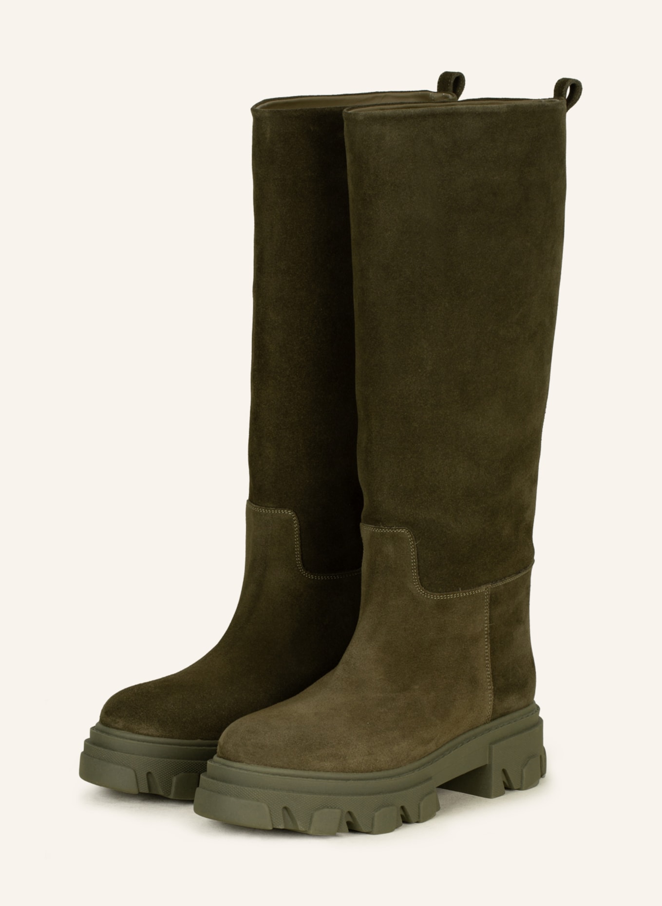 GIA BORGHINI Boots PERNI 07, Color: KHAKI (Image 1)