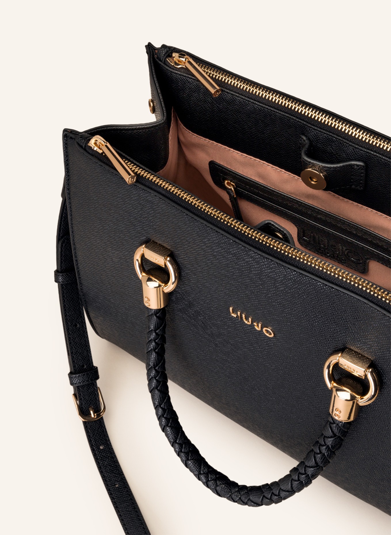 LIU JO Handbag, Color: BLACK (Image 3)