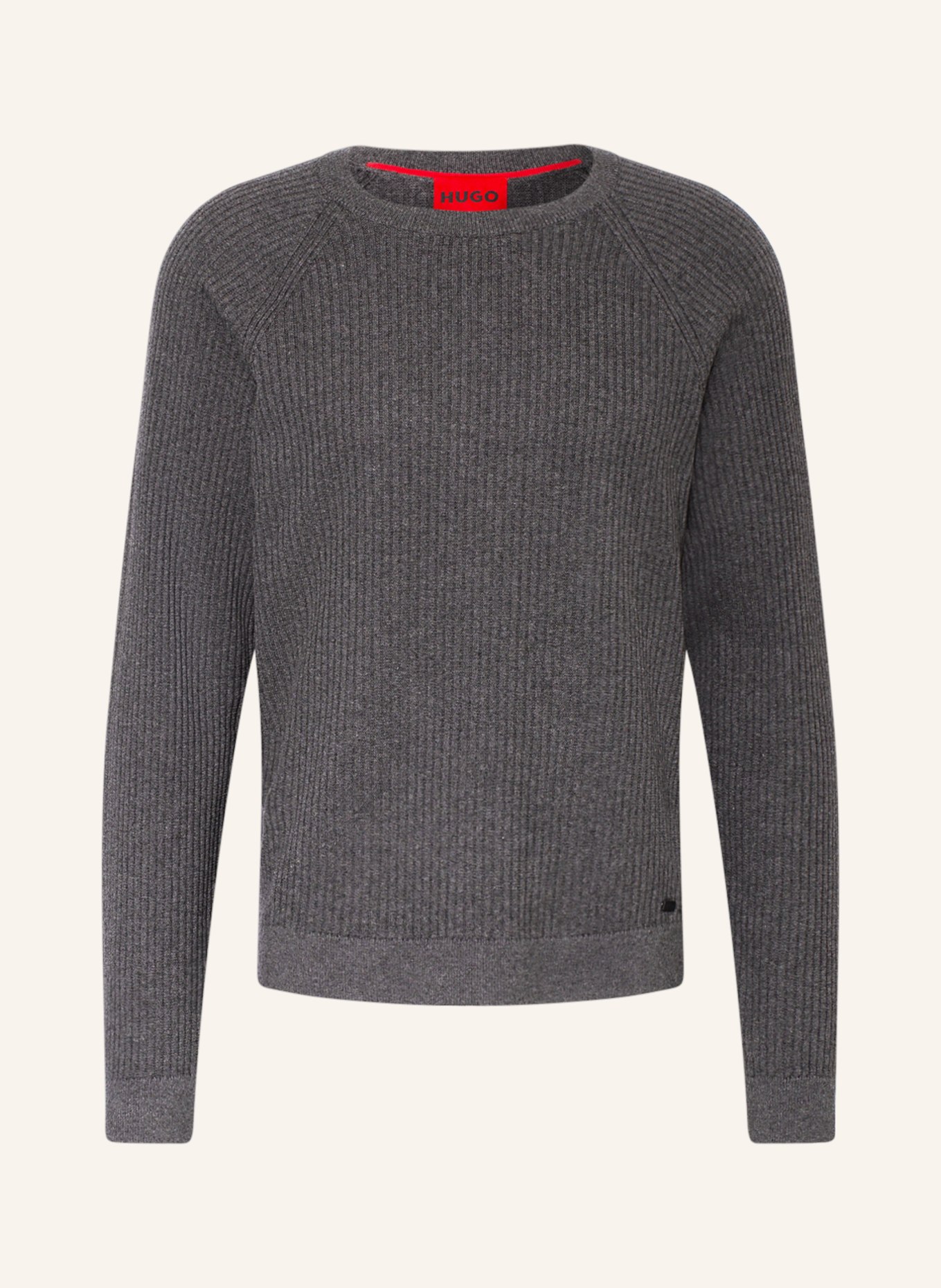 HUGO Sweater SCRIBON, Color: DARK GRAY (Image 1)